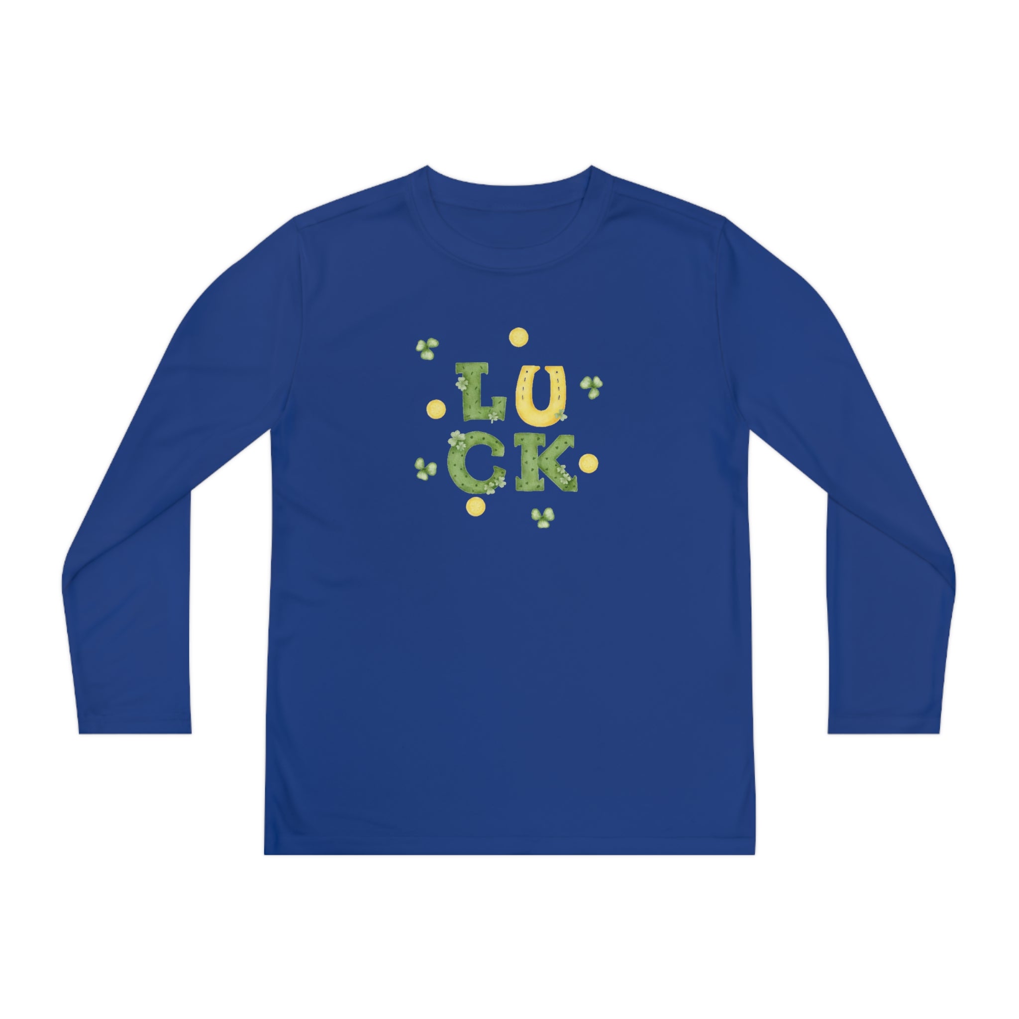St Paddy's Day Youth Long Sleeve Competitor Tee