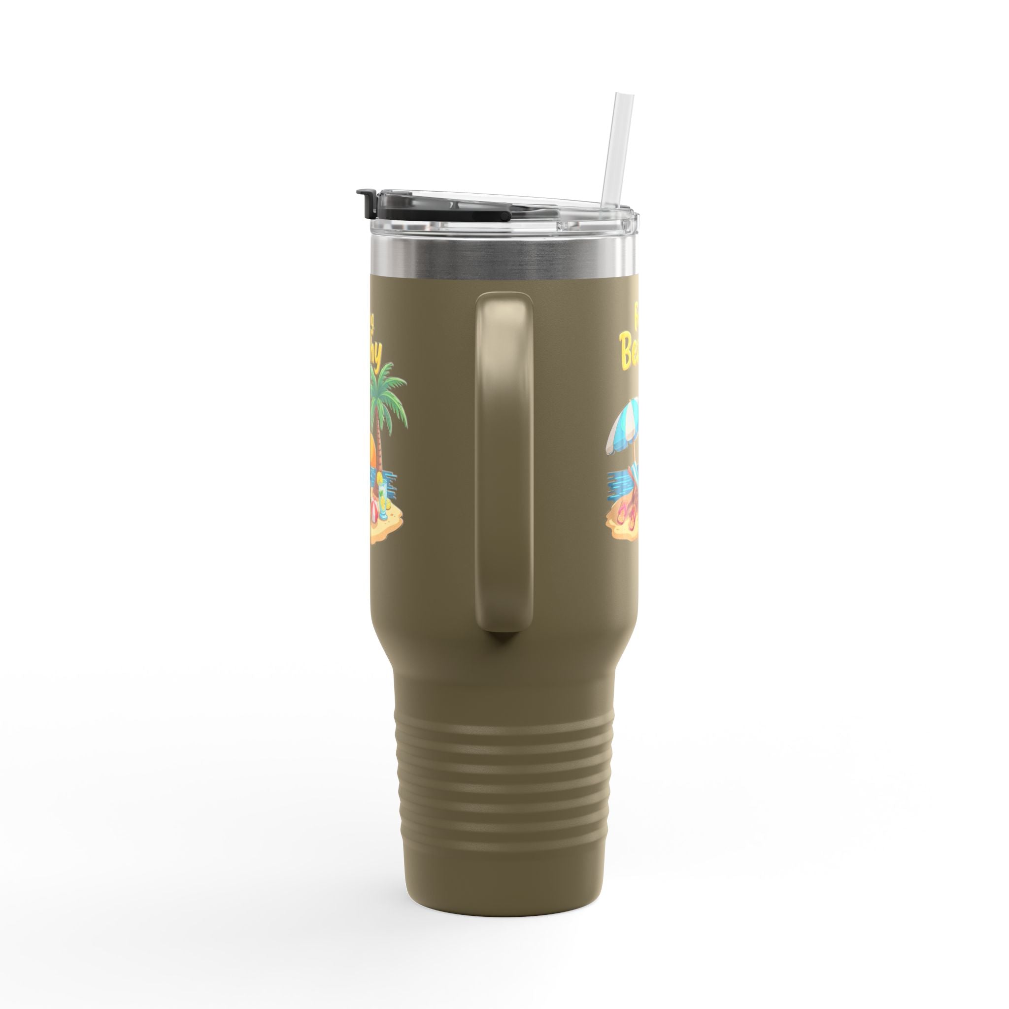 Feeling Beachy Insulated Travel Mug, 40oz