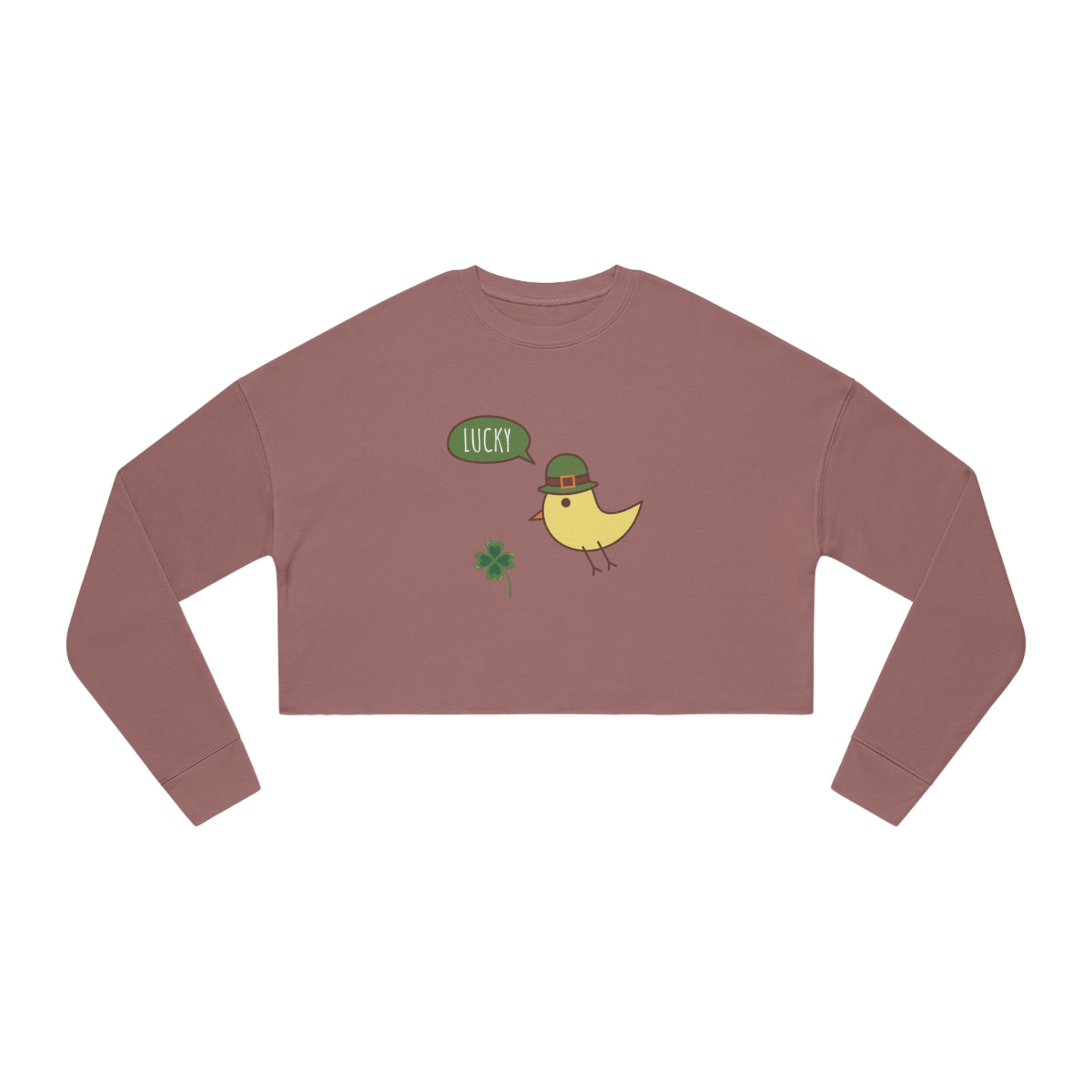 Feeling Lucky Women's Cropped Sweatshirt