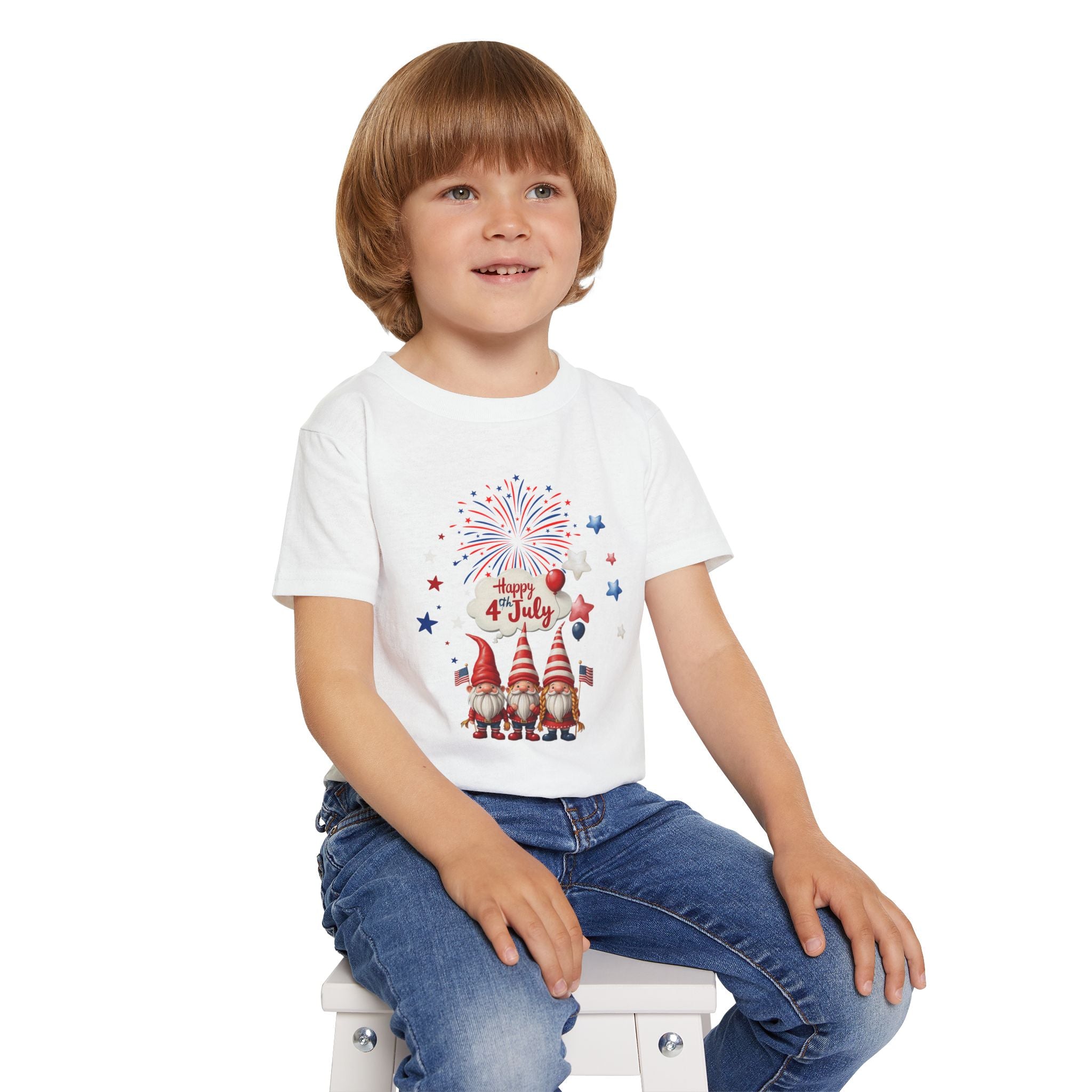 Gnome 4th of July Toddler T-Shirt