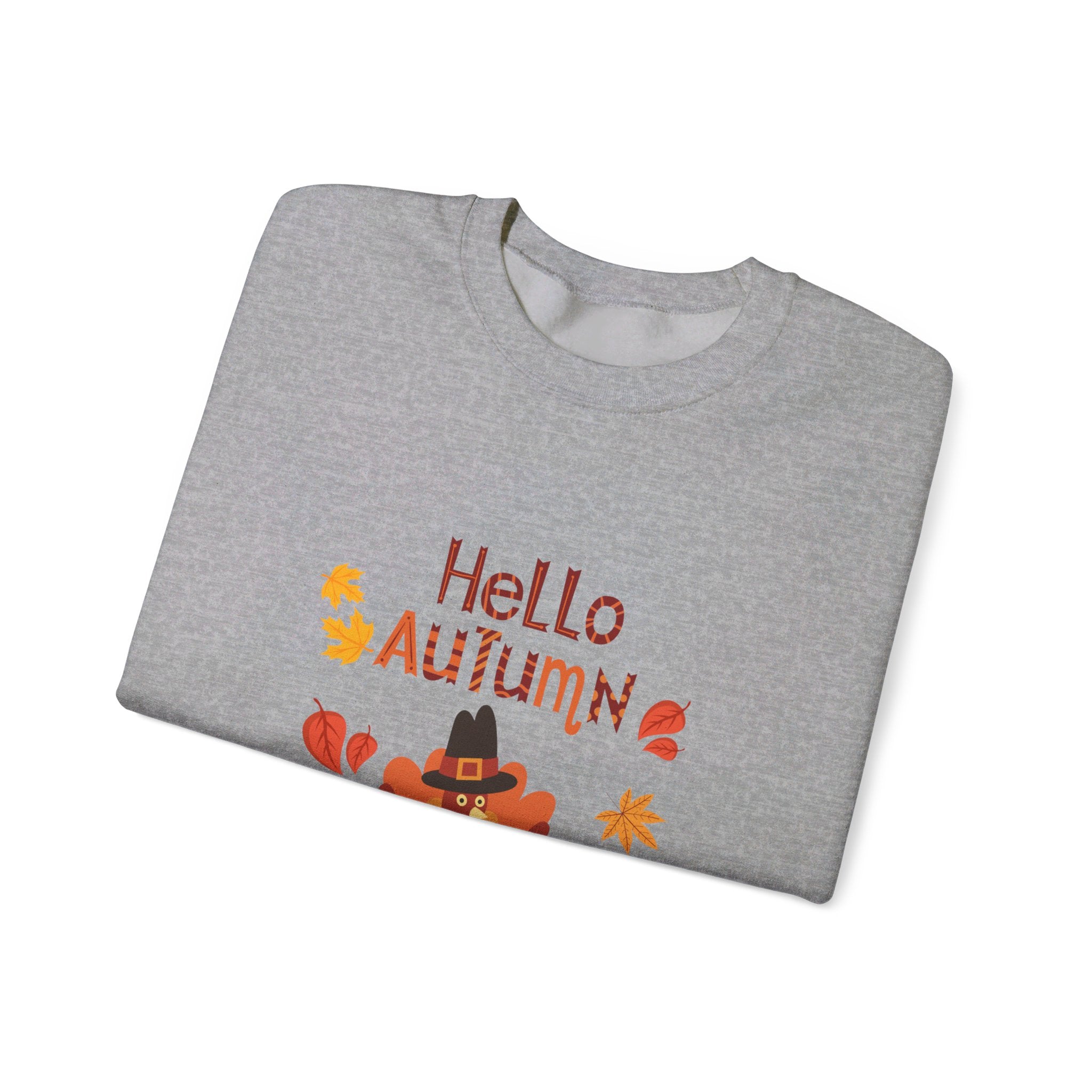 Hello Autumn Unisex Heavy Blend™ Crewneck Sweatshirt