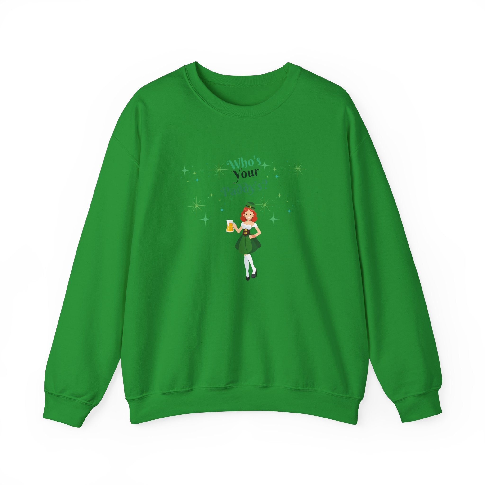 Who's Your Paddy's? Unisex Crewneck Sweatshirt - Perfect for St. Patrick's Day Celebrations