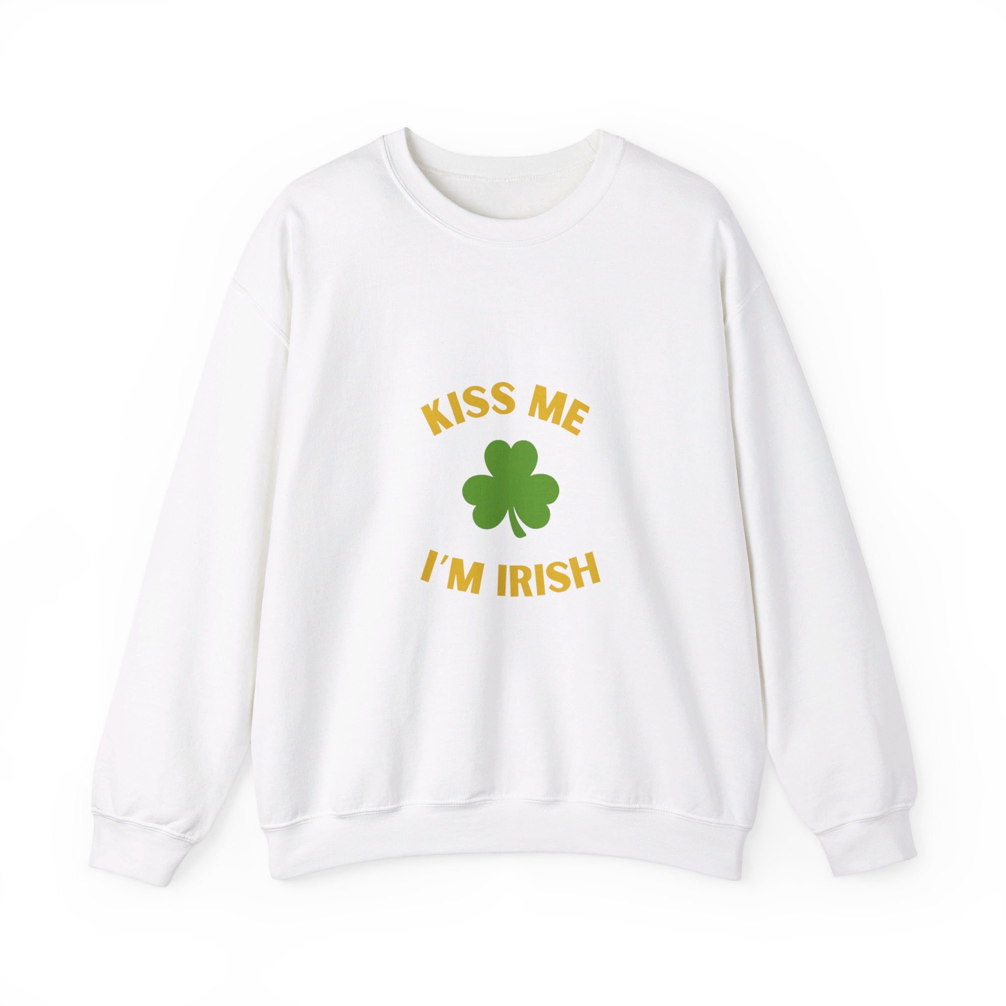 Kiss Me I'm Irish Unisex Heavy Blend™ Crewneck Sweatshirt
