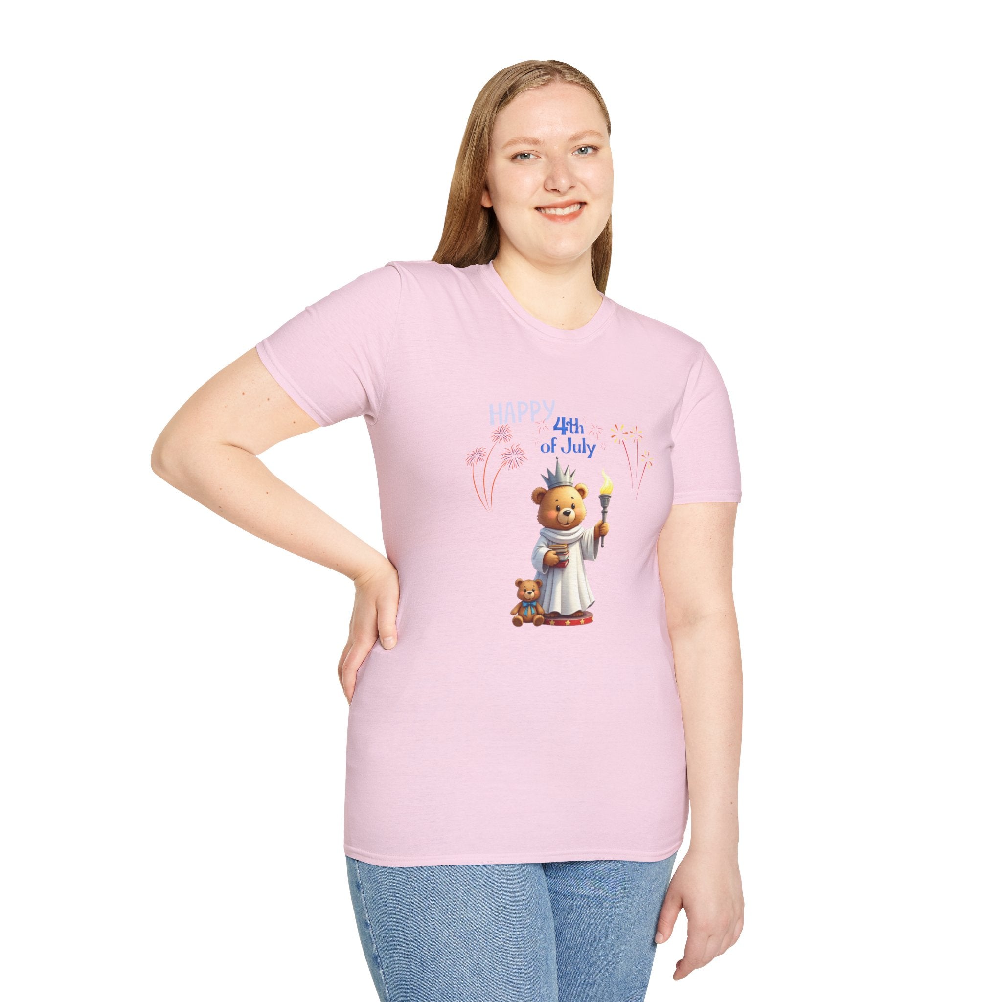Lady Liberty Unisex Softstyle T-Shirt