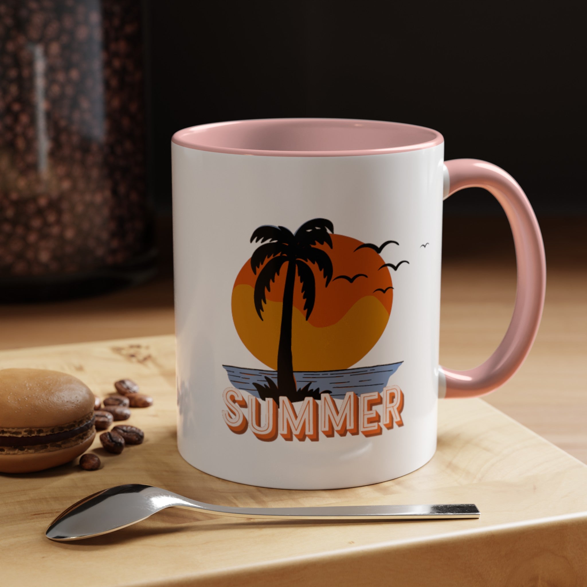 Summer Sunset Accent Coffee Mug (11, 15oz)