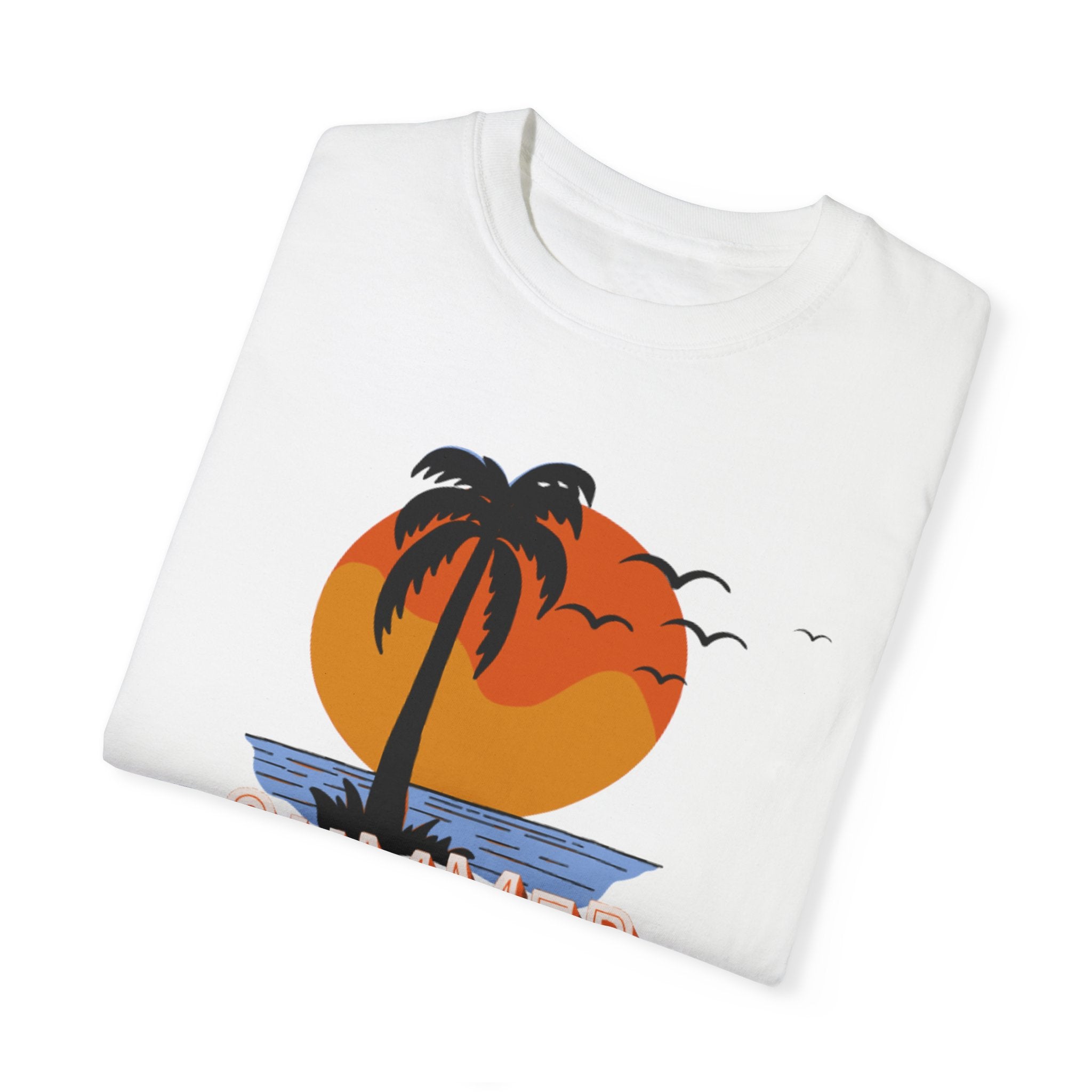 Summer Sunset Unisex Garment-Dyed T-shirt