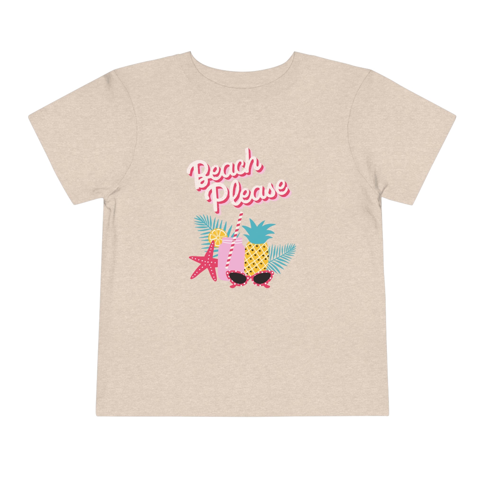 Beach Please Toddler Short Sleeve Tee