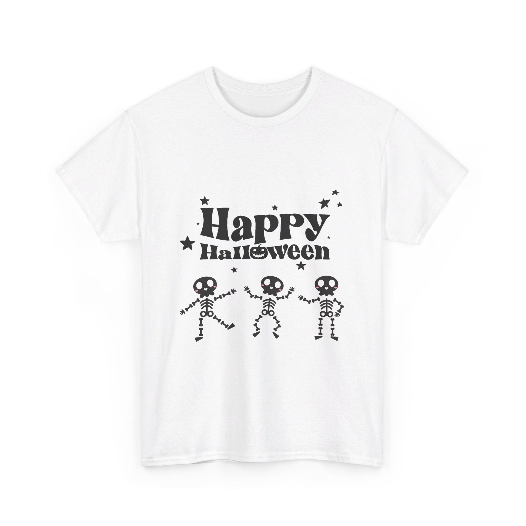 Happy Halloween Crew Unisex Heavy Cotton Tee
