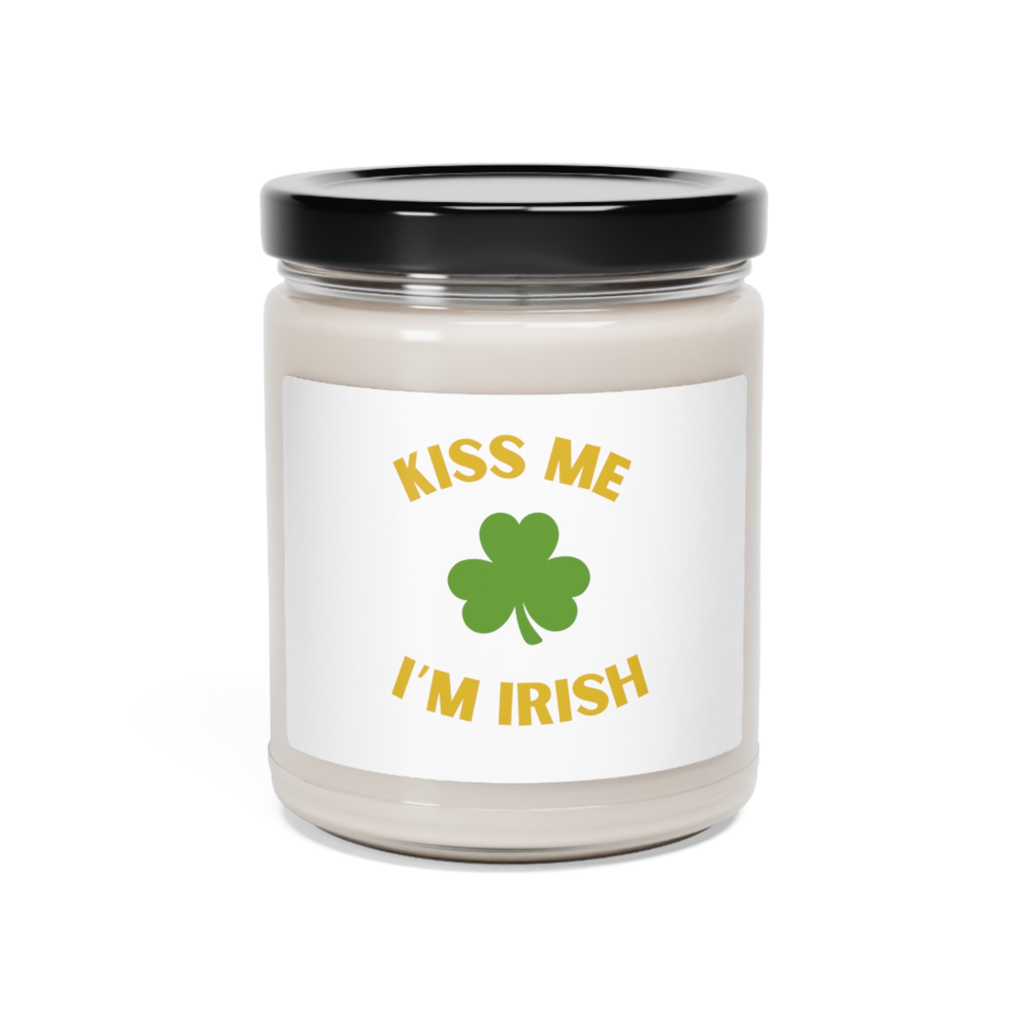 Kiss Me I'm Irish Scented Soy Candle, 9oz