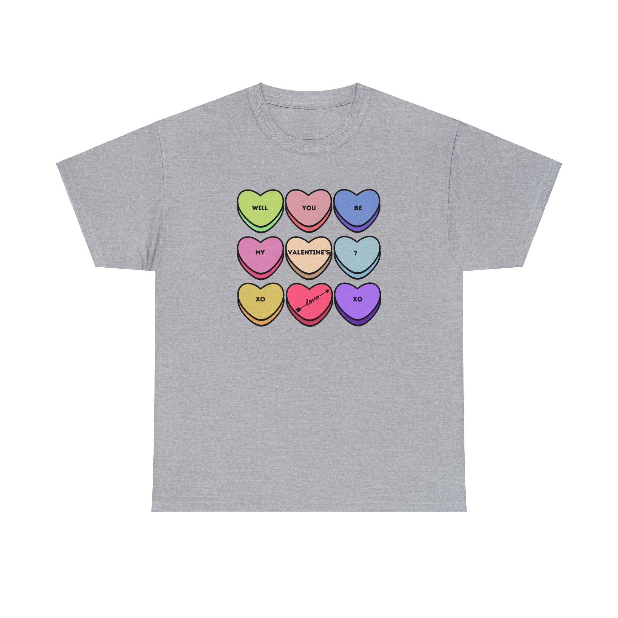 Will You Be My Valentine? Unisex Heavy Cotton Tee