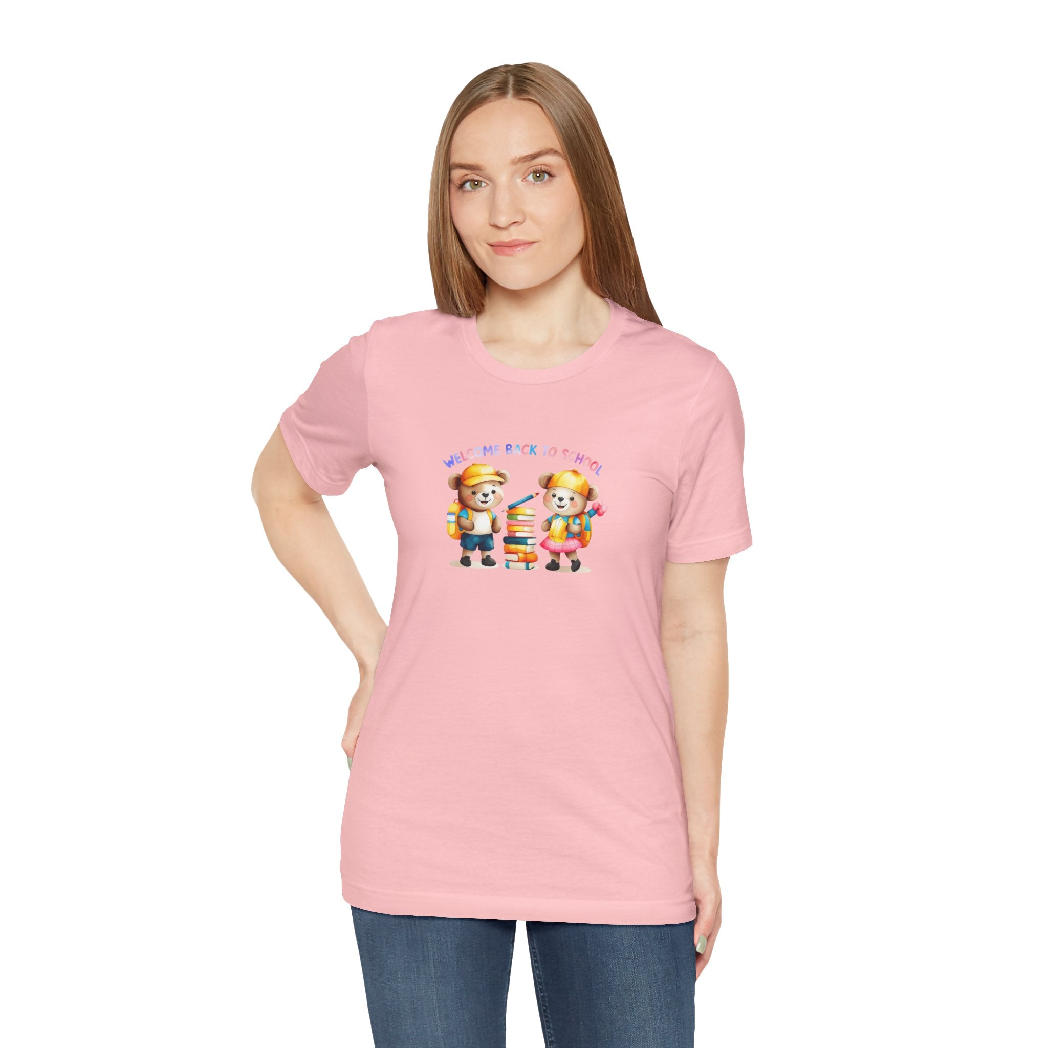 Welcome Back to School Fun Unisex Jersey Short Sleeve Tee