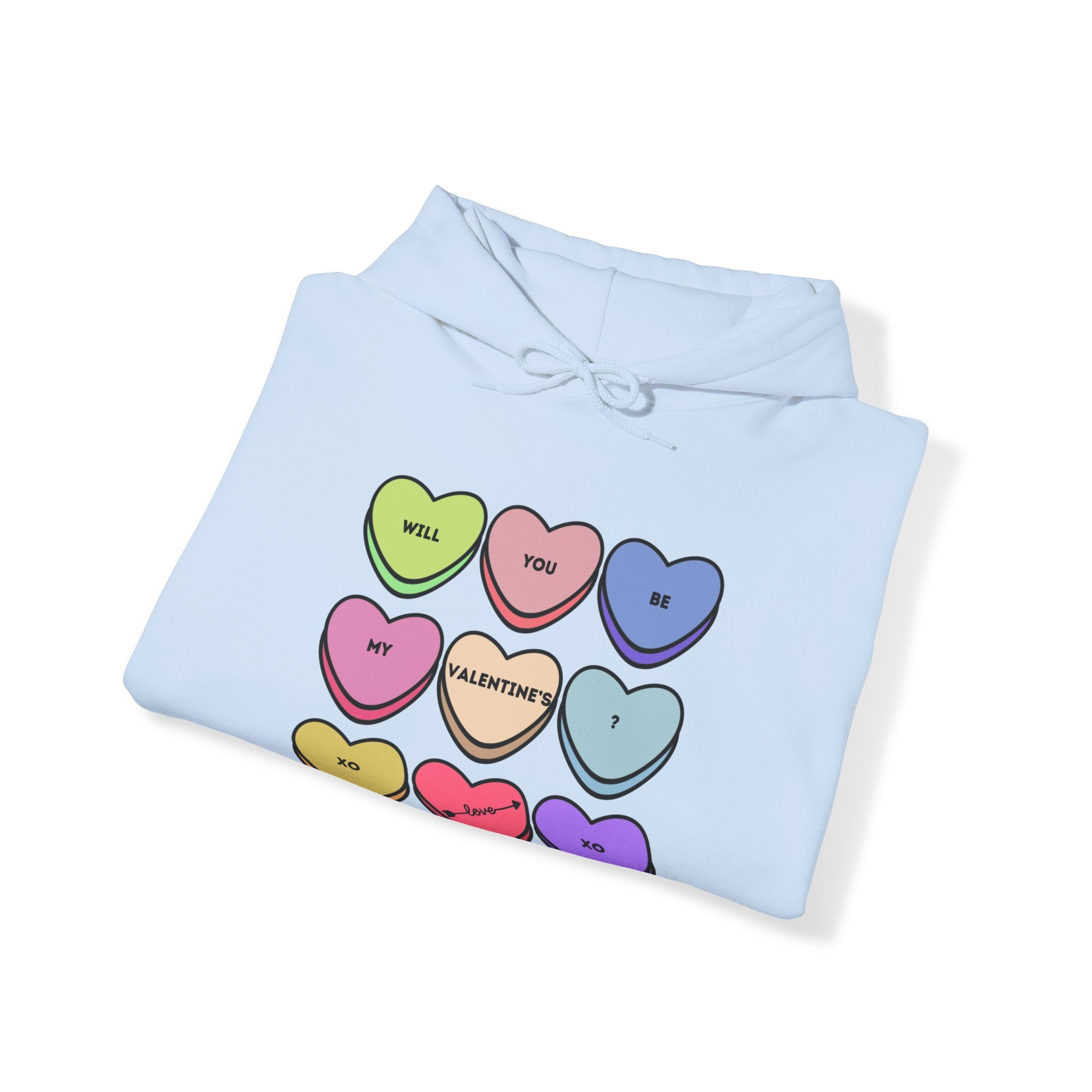 Will You Be My Valentine? Unisex Heavy Blend™ Hooded Sweatshirt