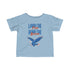 Land Of The Free Home Of The Brave Infant Fine Jersey Tee