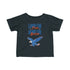 Land Of The Free Home Of The Brave Infant Fine Jersey Tee