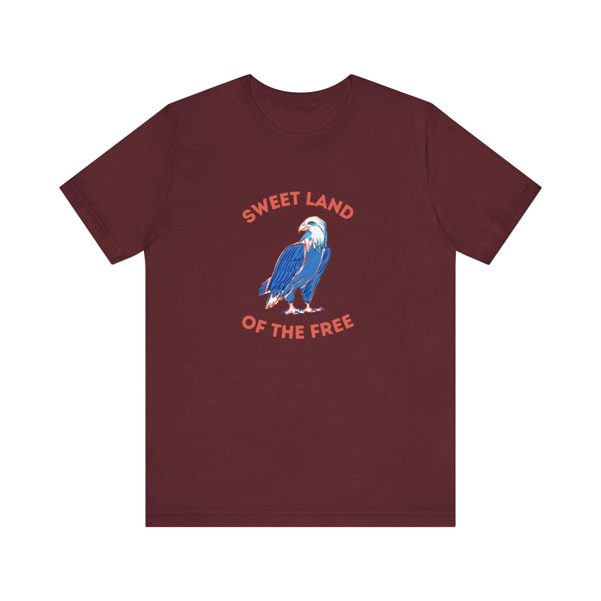 Sweet Land Of The Free Unisex Jersey Short Sleeve Tee