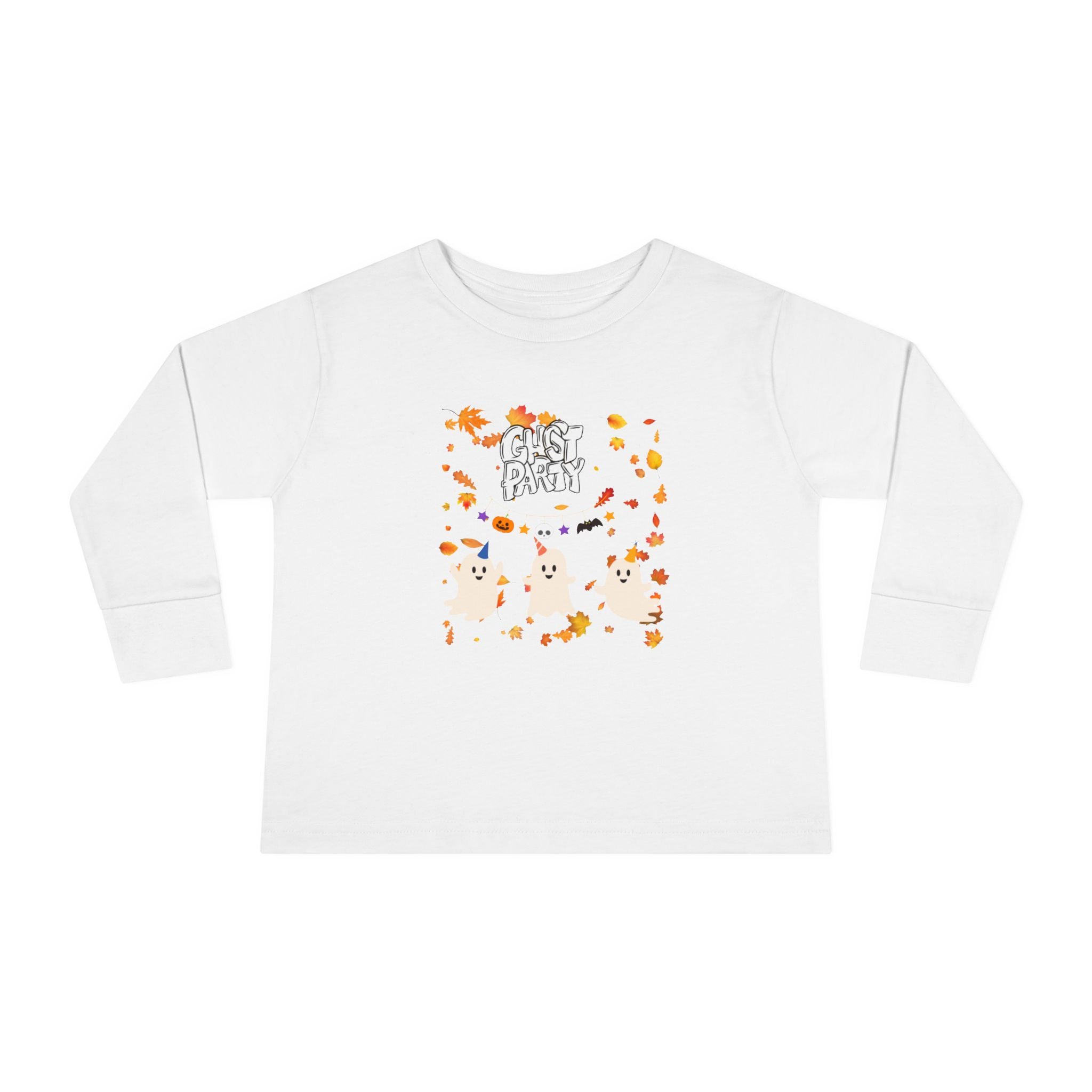 Ghost Party Toddler Long Sleeve Tee