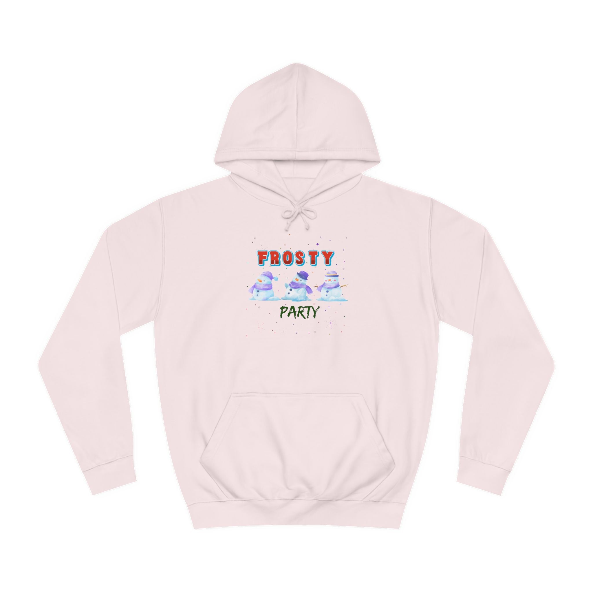 Frosty Party Unisex College Hoodie