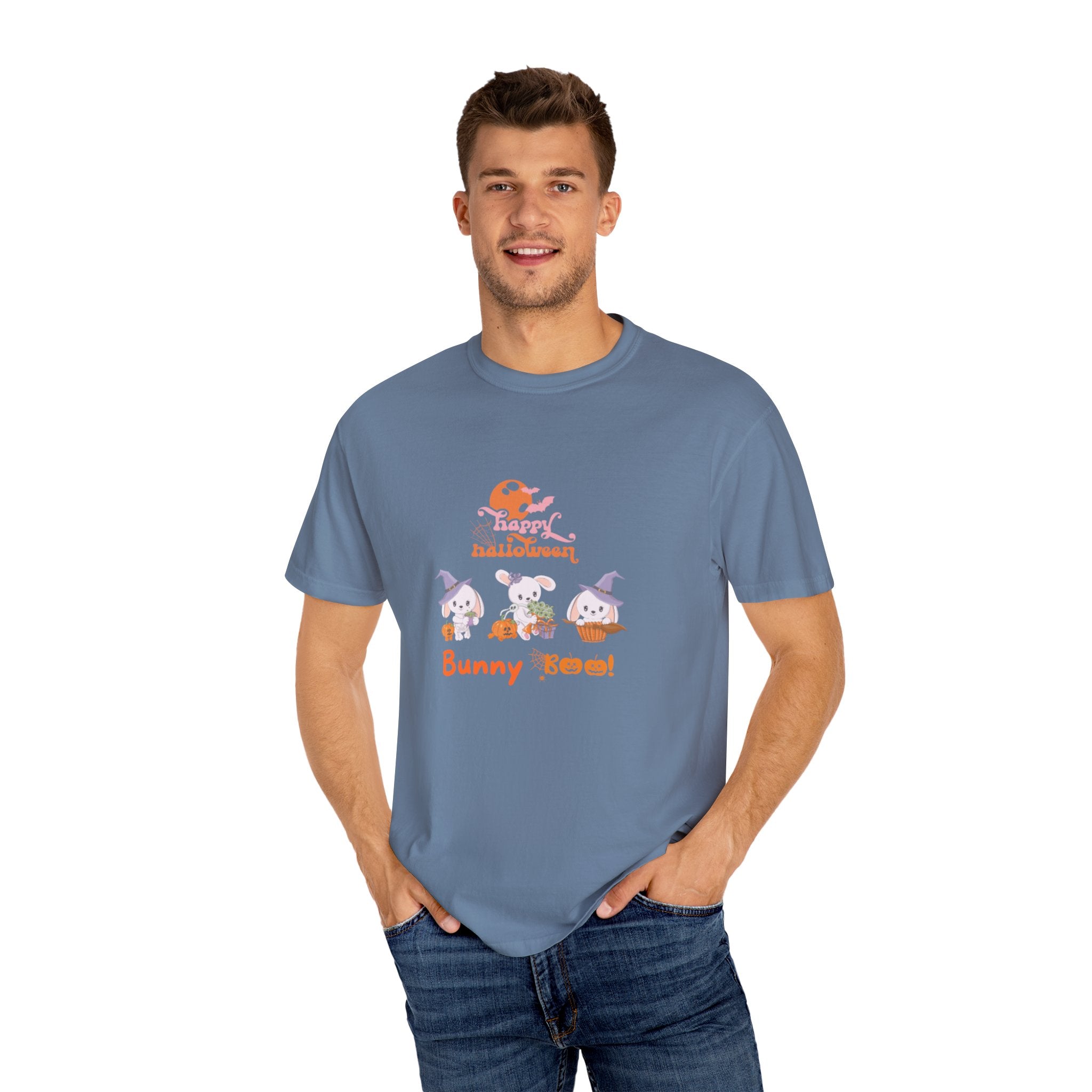 Bunny Boo Unisex Garment-Dyed T-shirt