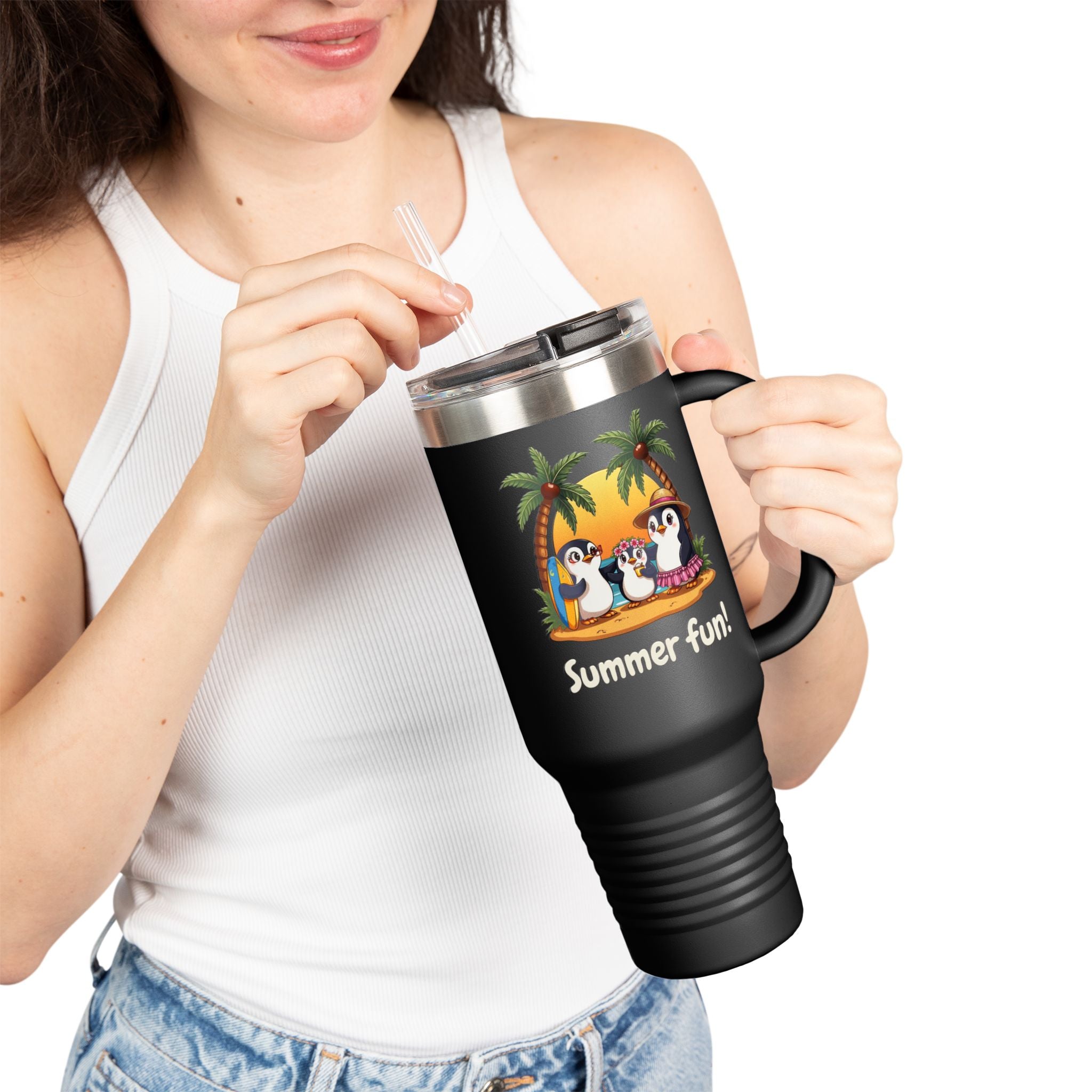 Summer Fun Insulated Travel Mug