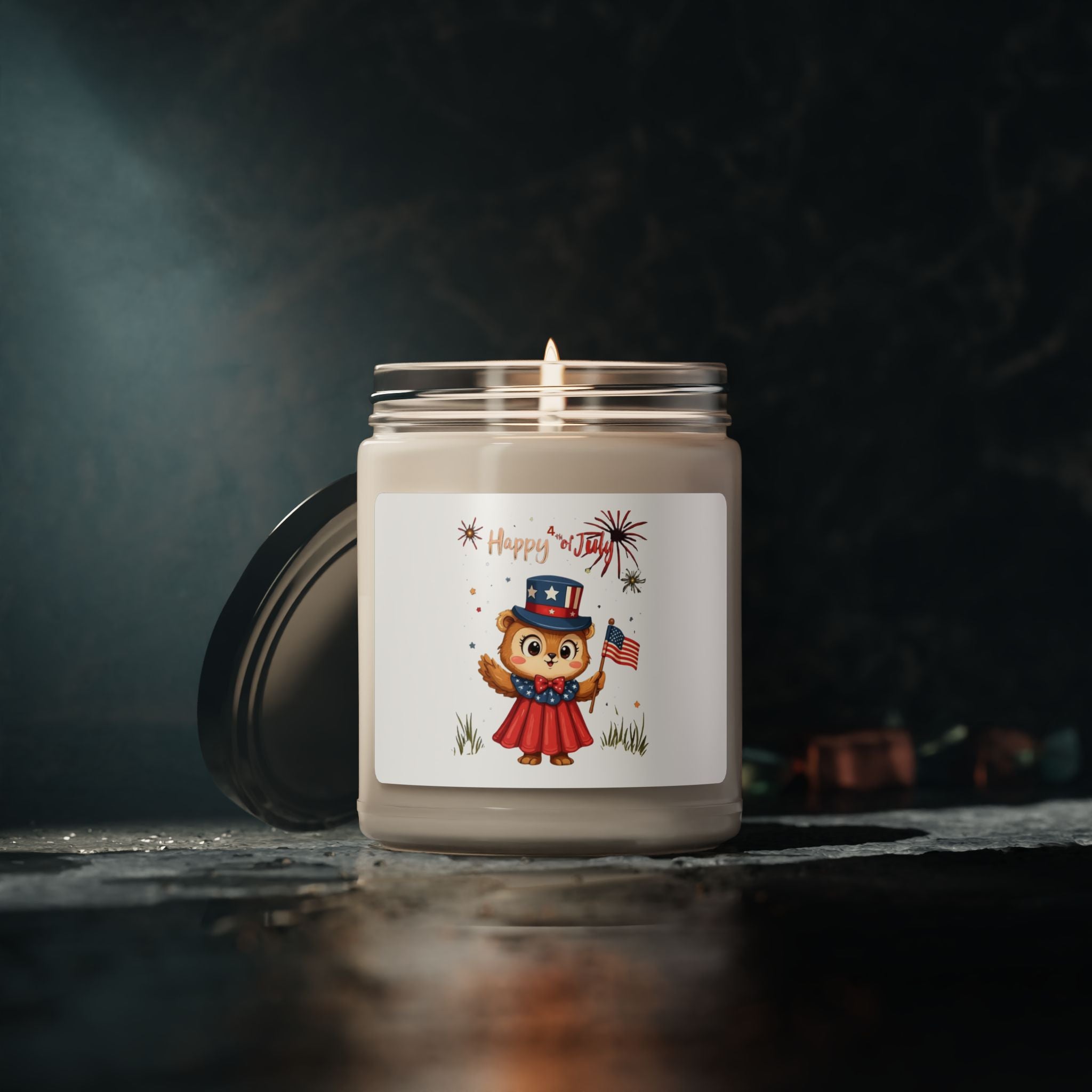 Happy Independence Day Scented Soy Candle