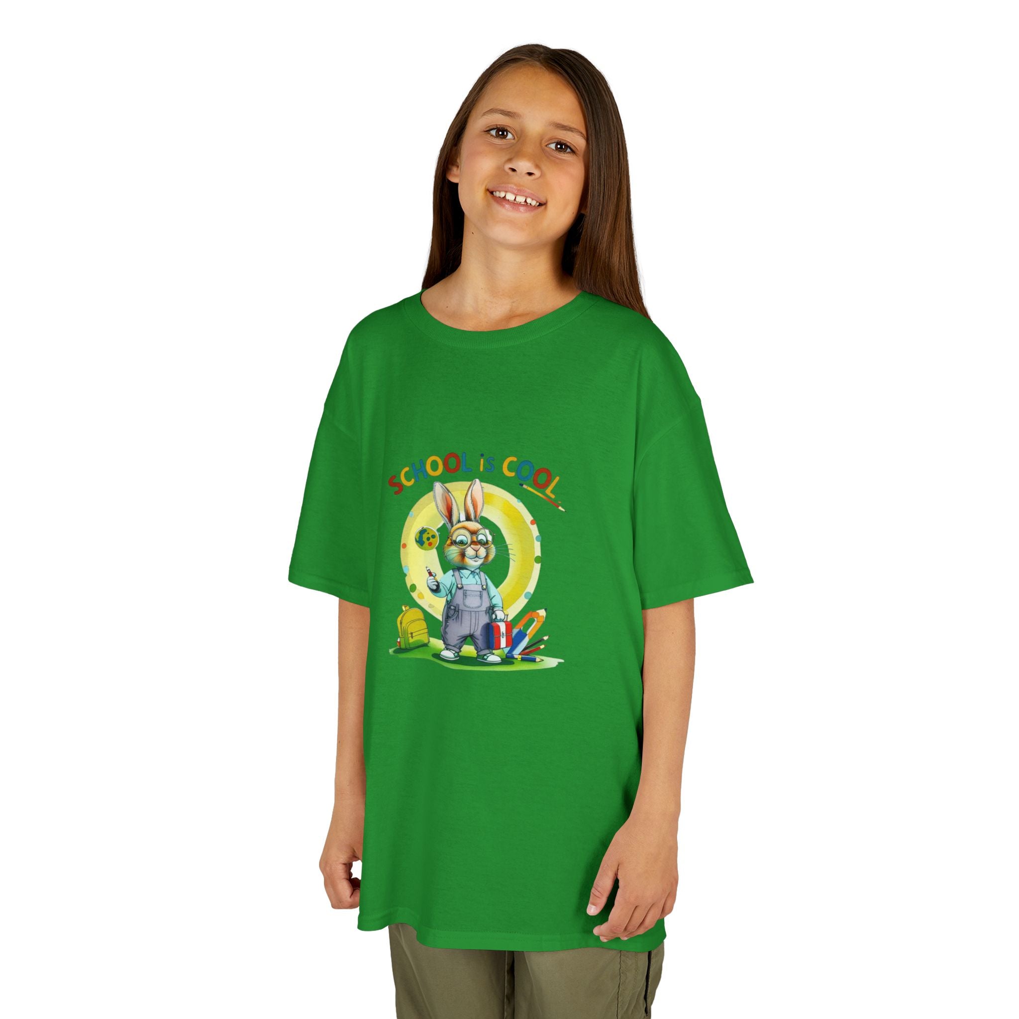 School is Cool Kids Heavy Cotton Tee