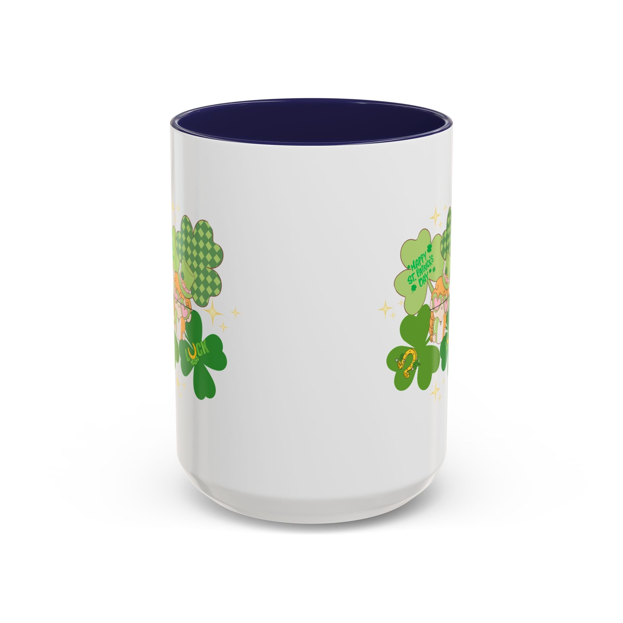 Retro St. Paddy's Day Accent Coffee Mug - 11oz & 15oz
