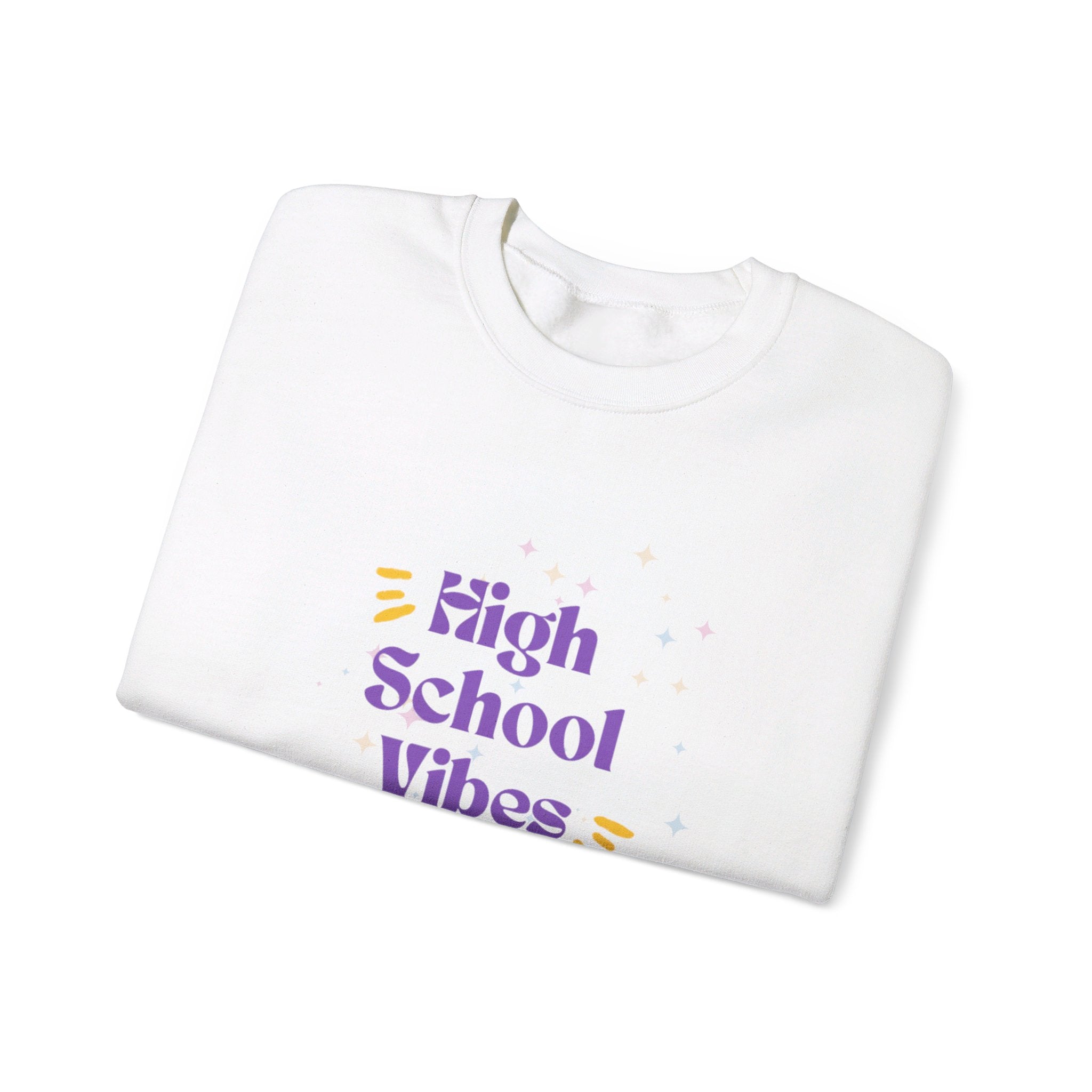 High School Vibes Unisex Heavy Blend™ Crewneck Sweatshirt