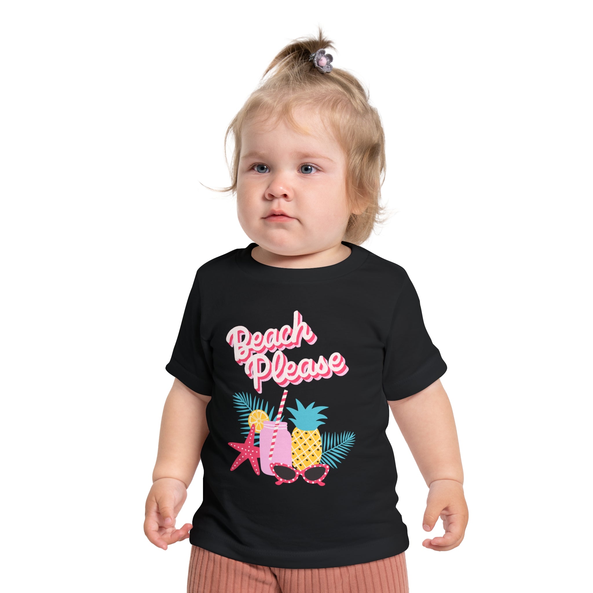 Beach Please Baby Short Sleeve T-Shirt