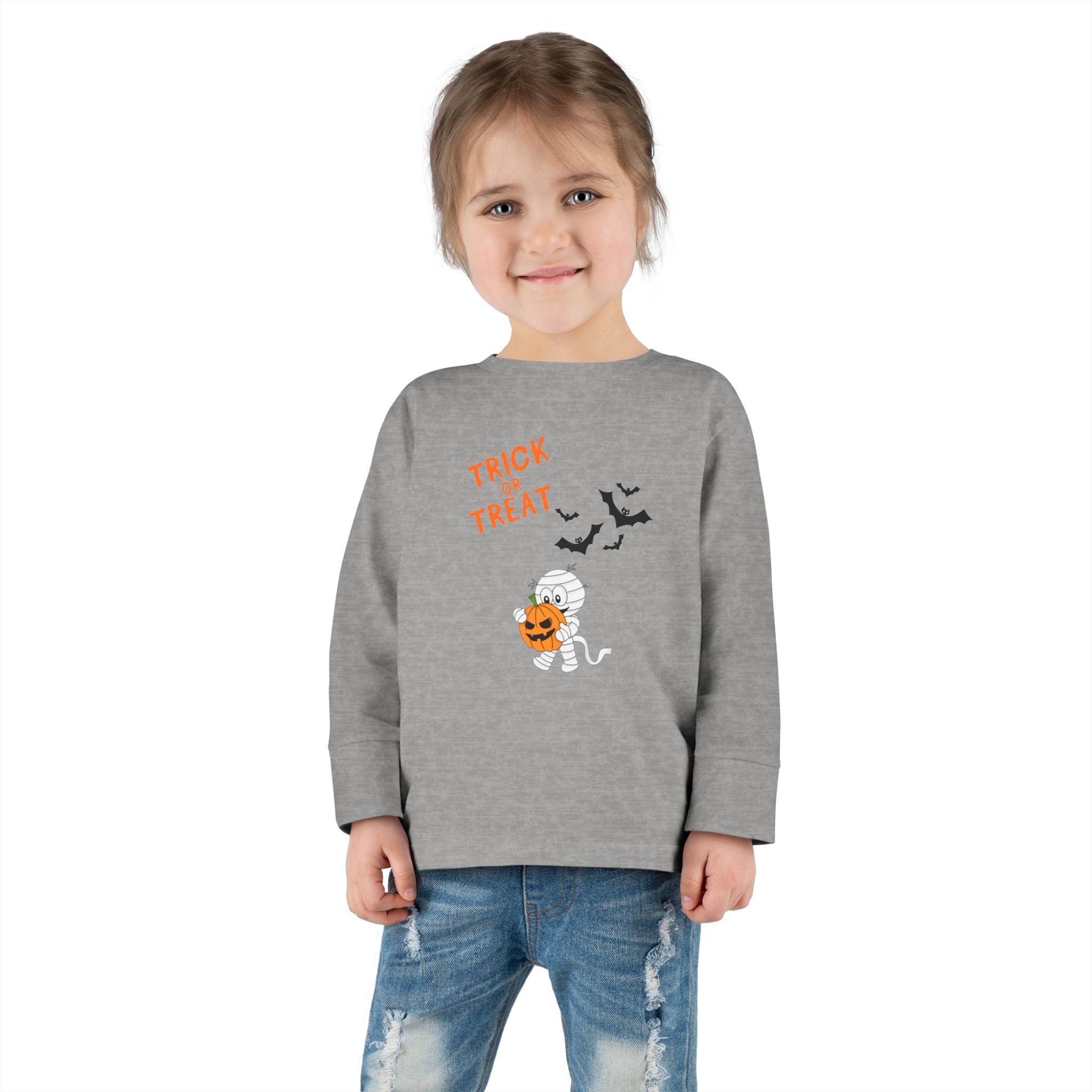 Merry Halloween Toddler Long Sleeve Tee