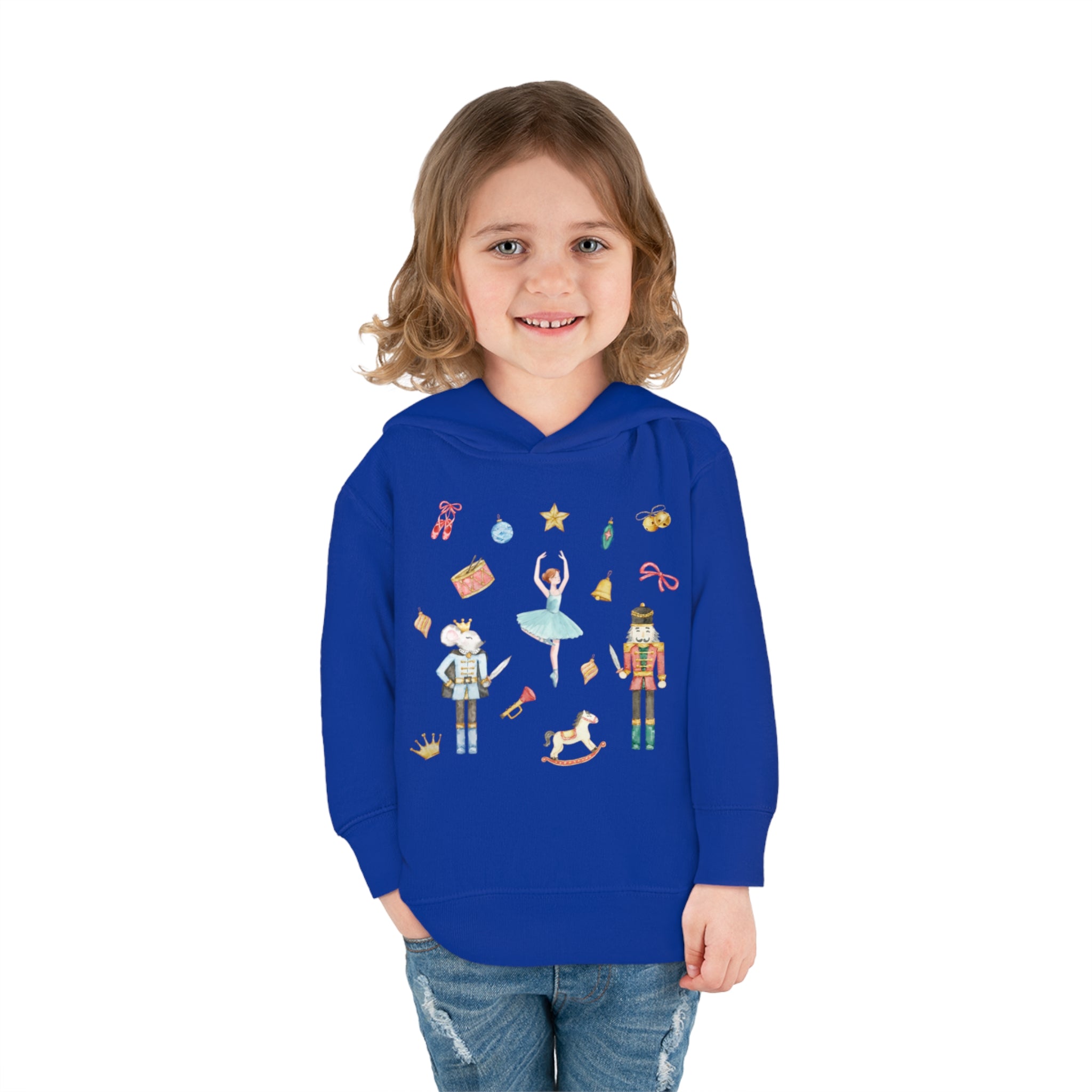 Nutcracker Toddler Pullover Fleece Hoodie