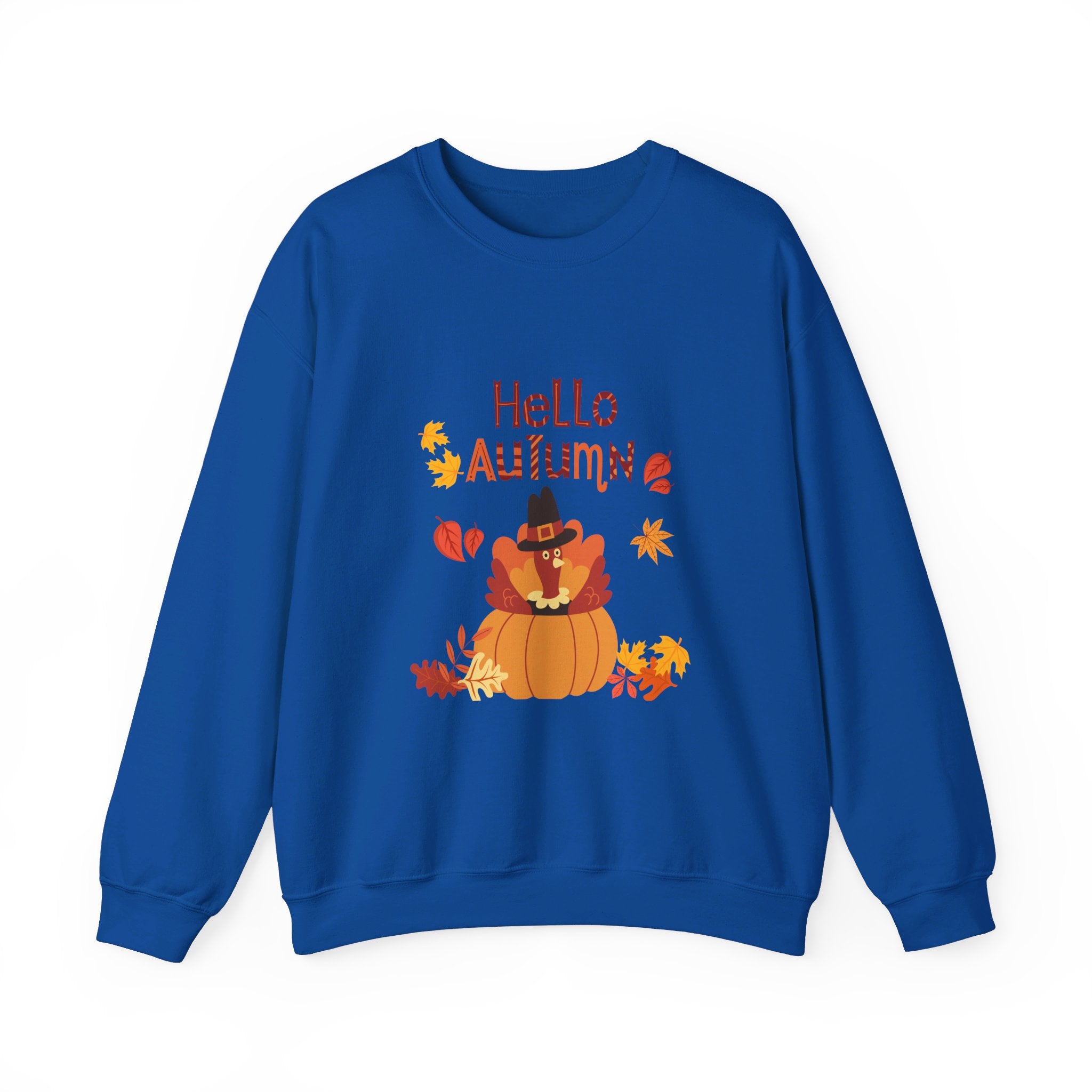 Hello Autumn Unisex Heavy Blend™ Crewneck Sweatshirt