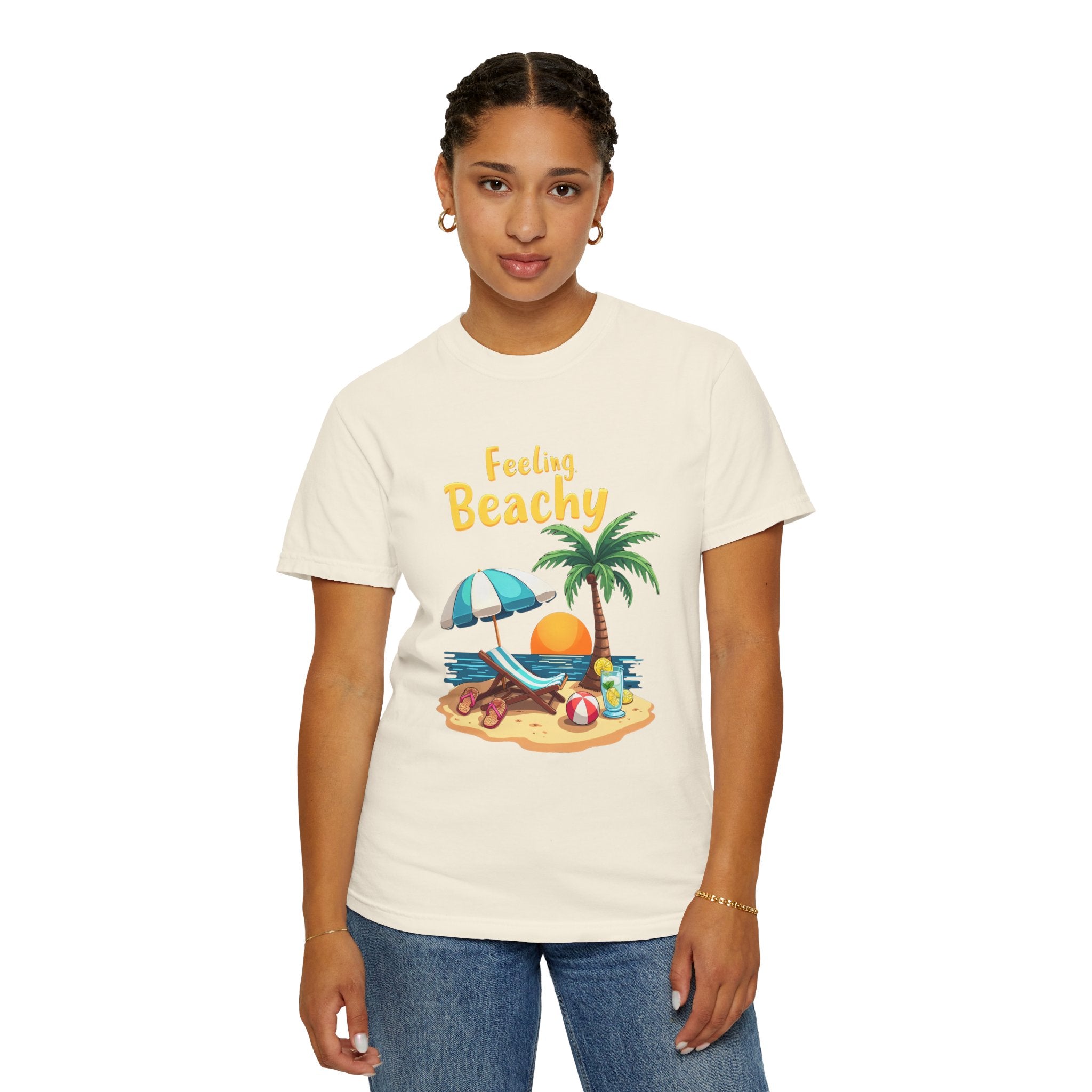 Feeling Beachy Tee, Unisex Casual Wear