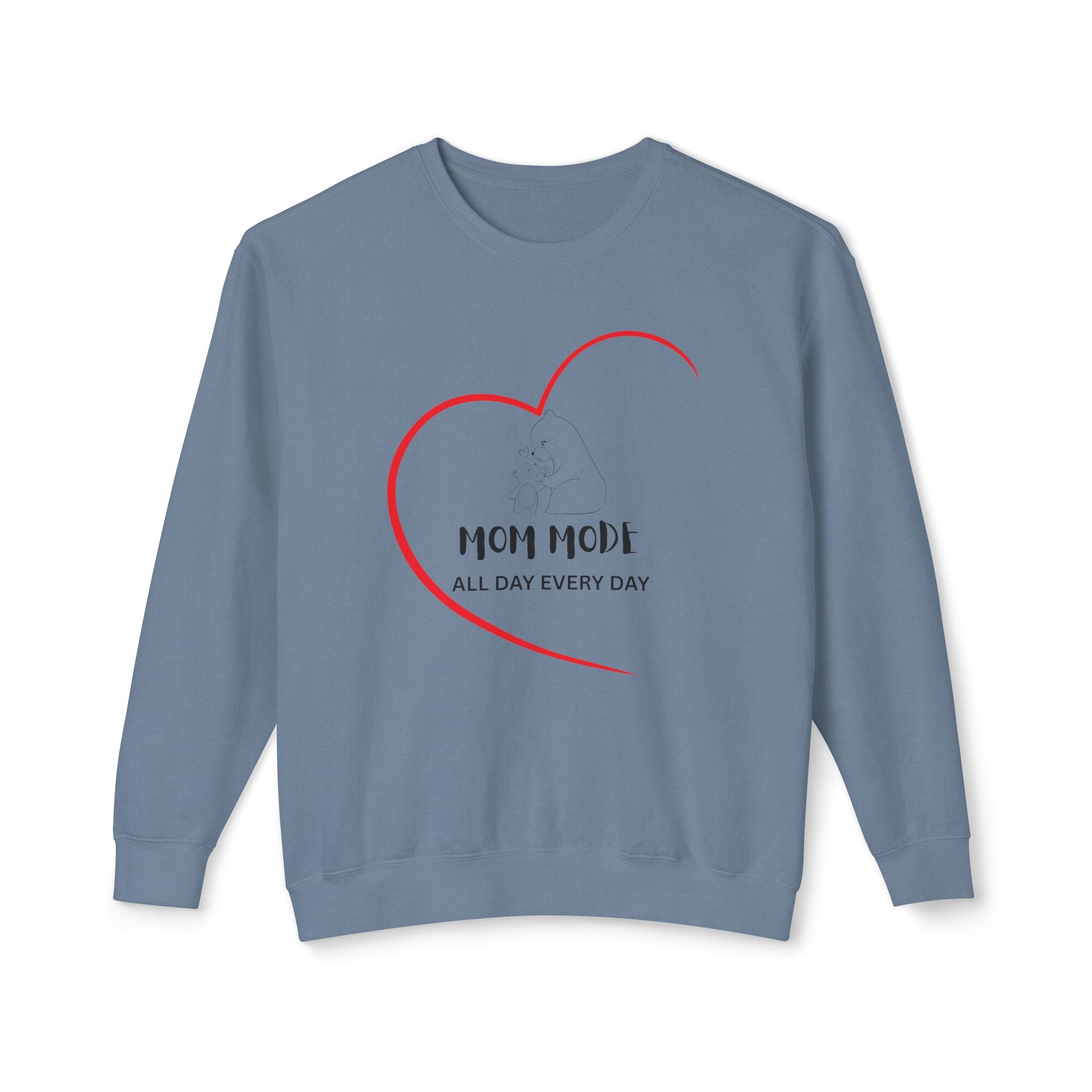 Mom Mode Lightweight Crewneck Sweatshirt
