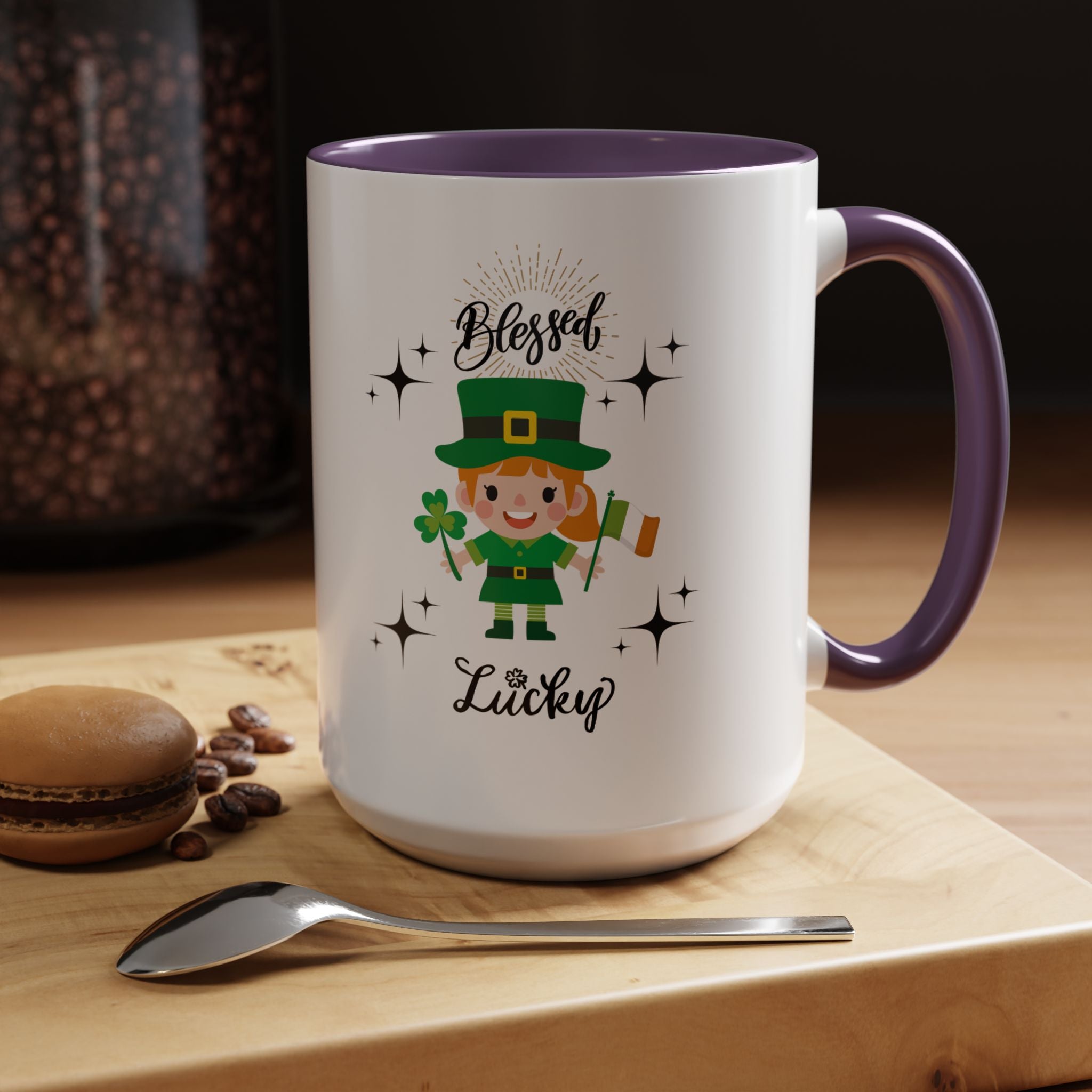 Blessed & Lucky St. Patrick's Day Coffee Mug