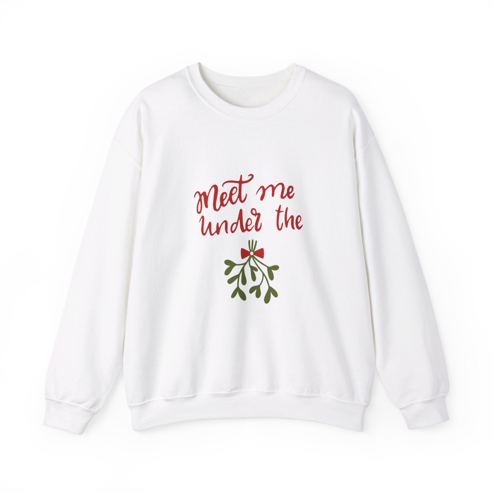 Meet Me Under The Mistletoe Unisex Heavy Blend™ Crewneck Sweatshirt