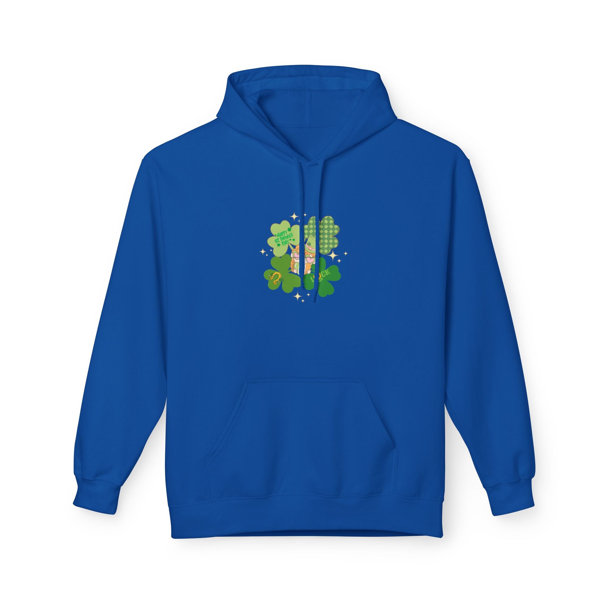 Retro St. Paddy's Day Fleece Hoodie - Unisex