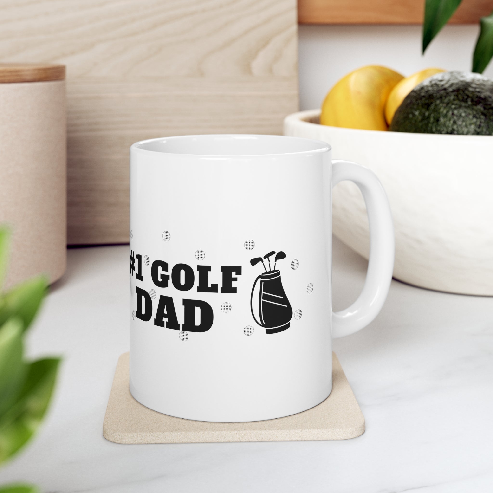 Happy Father's Day Golf Ceramic Mug 11oz