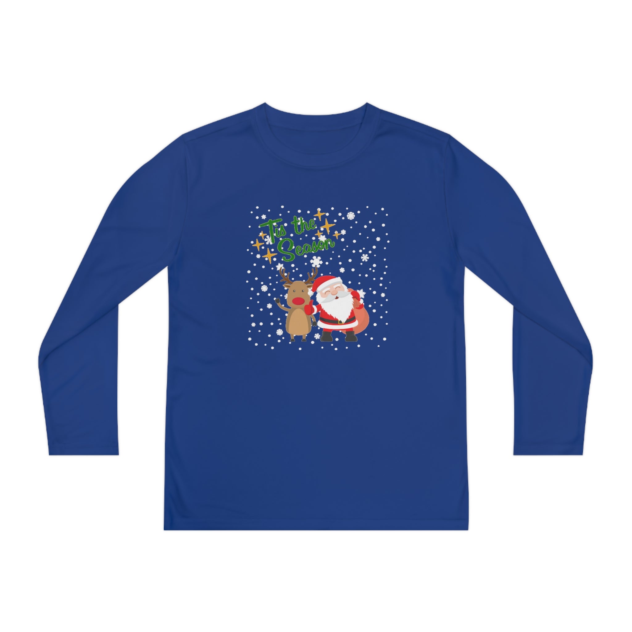 Tis The Season Youth Long Sleeve Competitor Tee