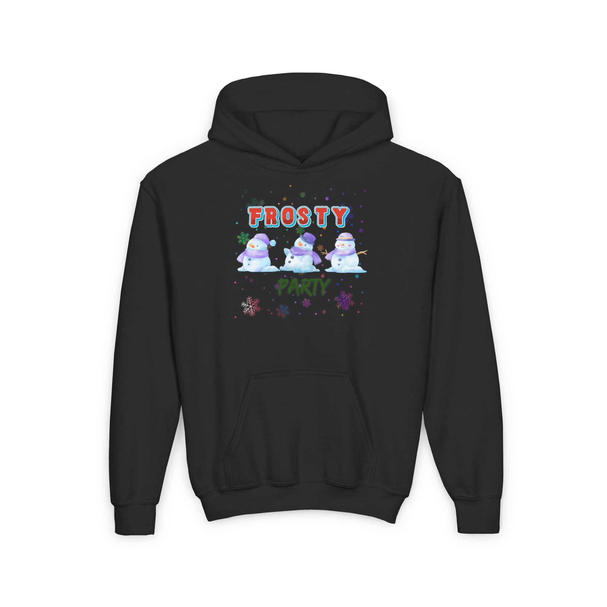 Frosty Party Youth Heavy Blend Hooded Sweatshirt