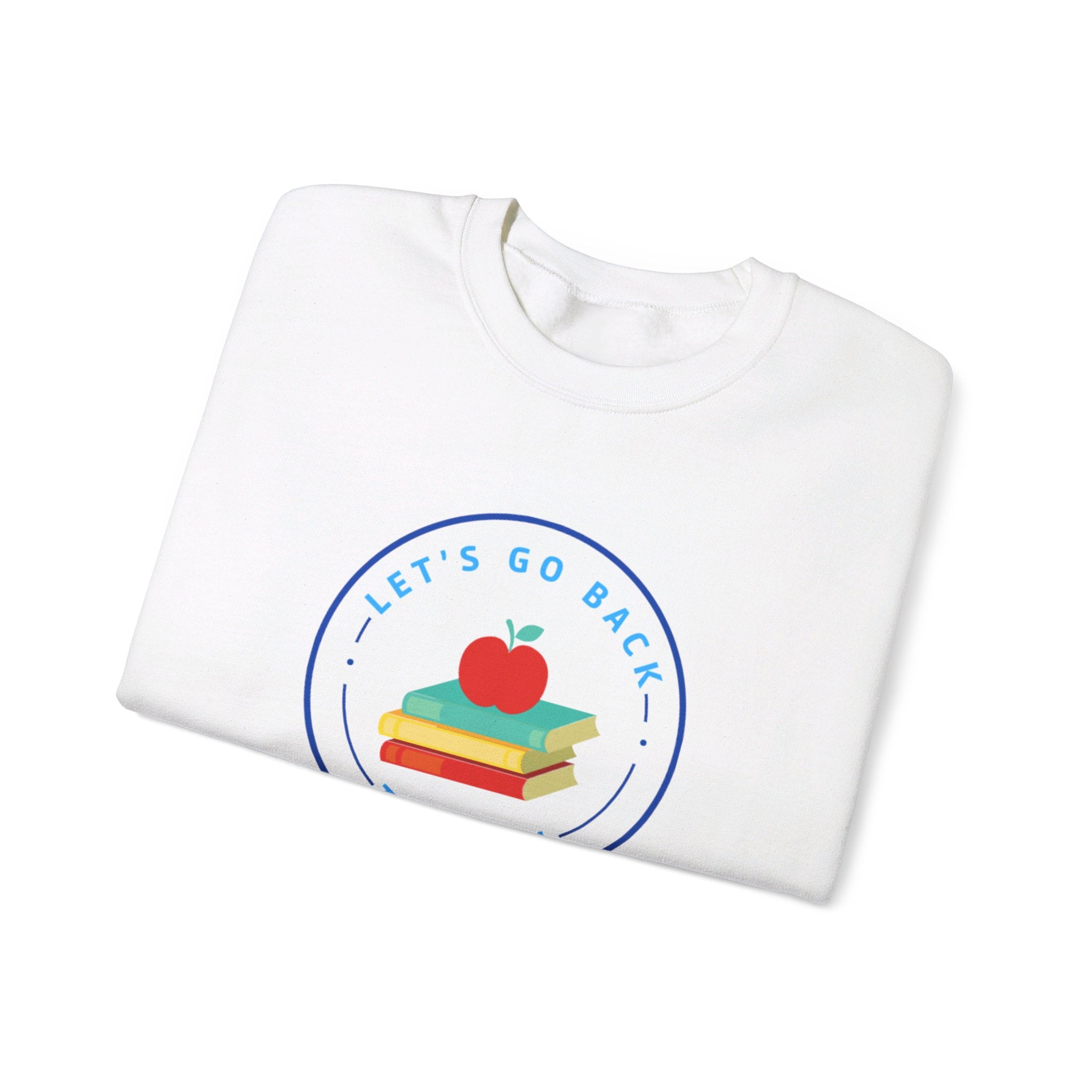 Let's Go Back To School Unisex Heavy Blend™ Crewneck Sweatshirt