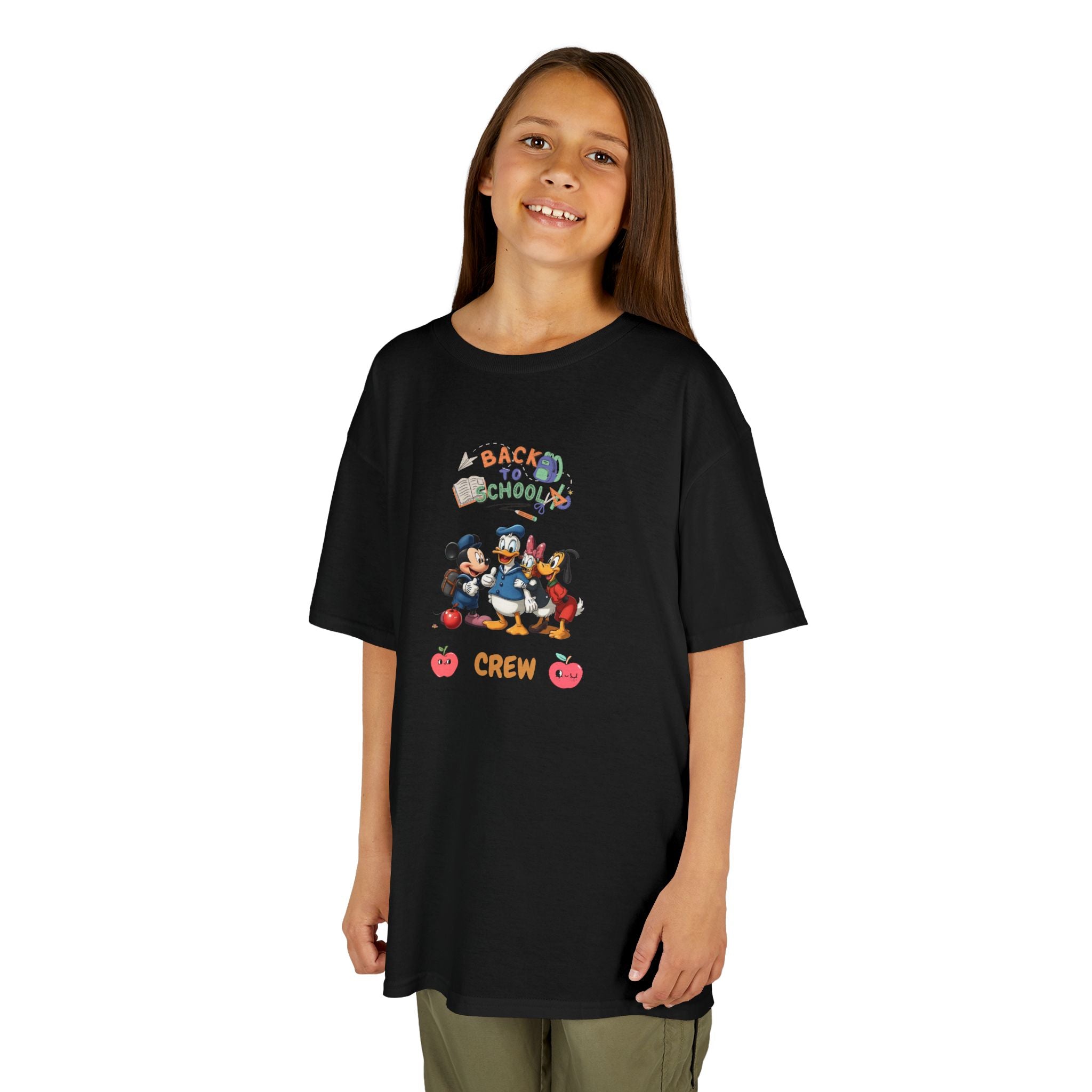 Back to School Crew Kids Heavy Cotton Tee