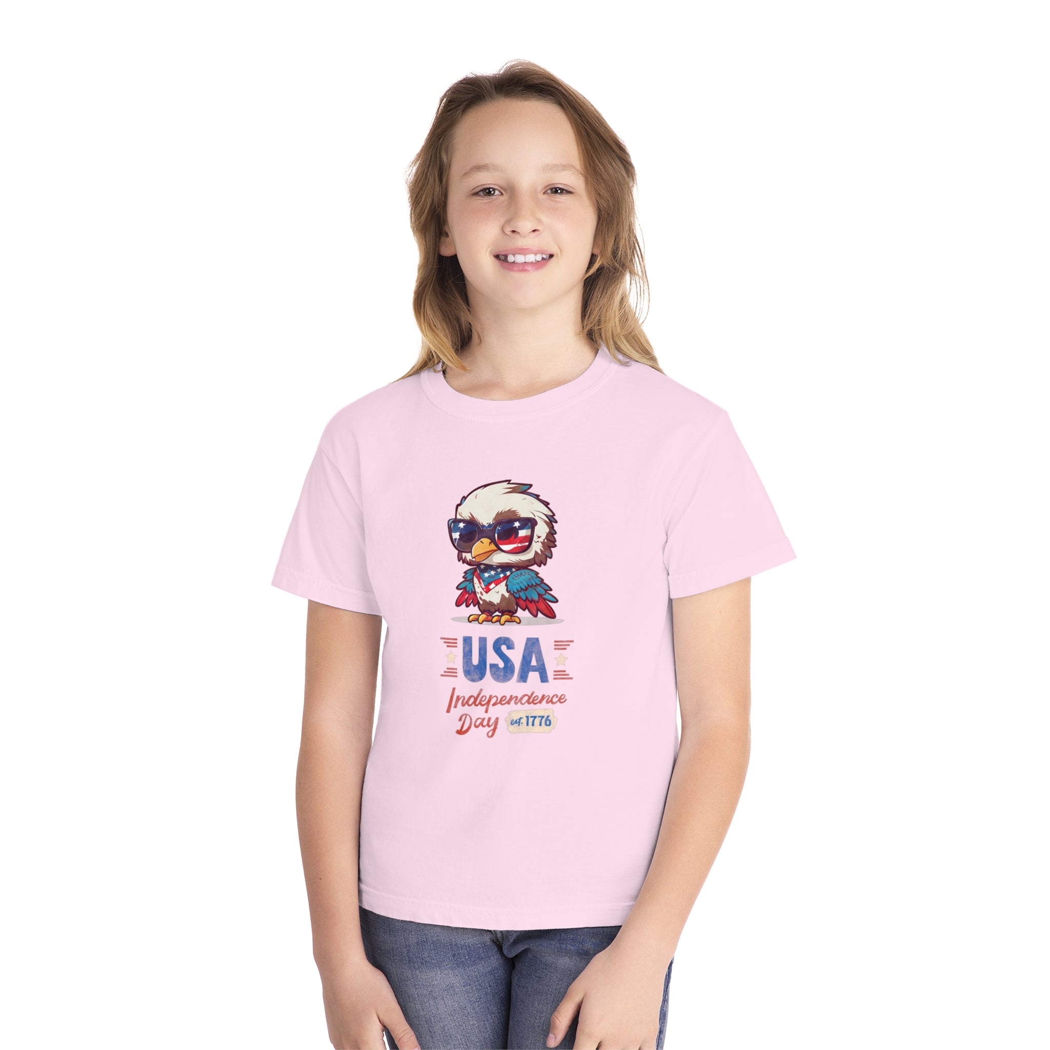 USA Independence Day Youth Midweight Tee