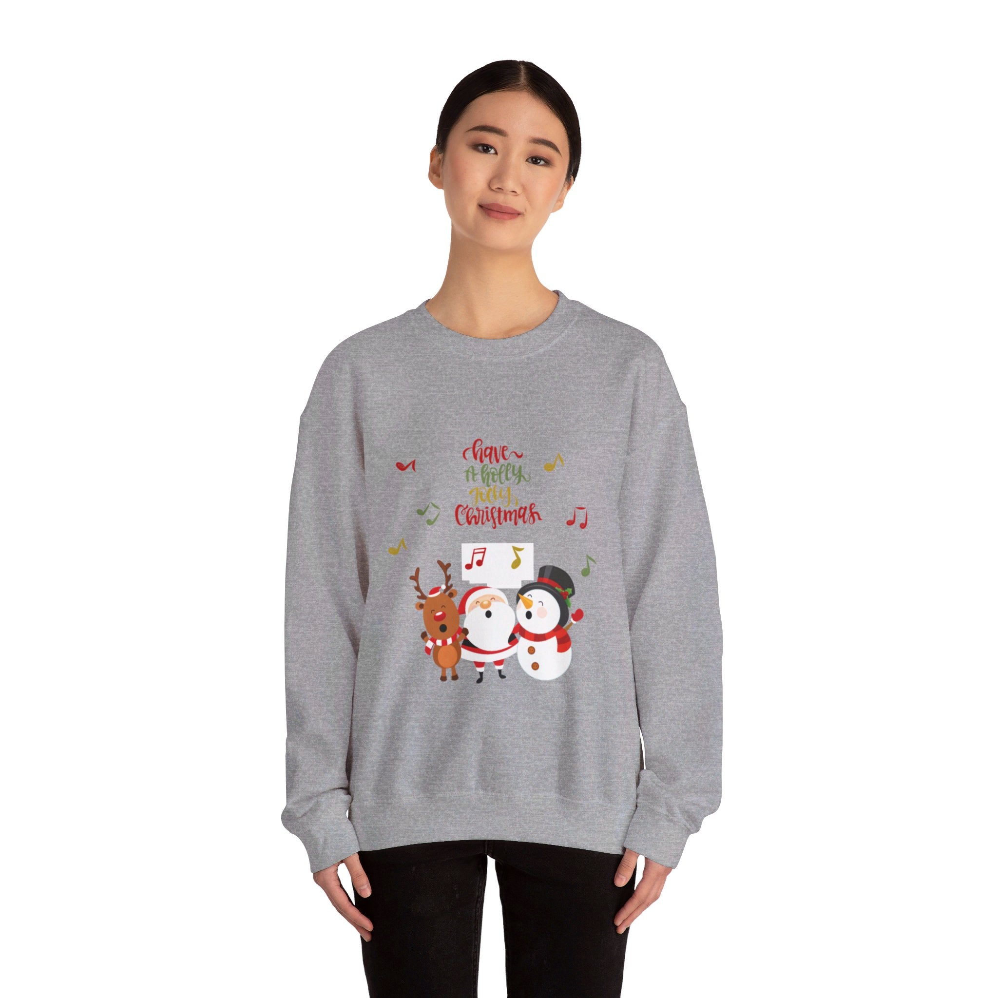 Have A Holly Jolly Christmas Unisex Heavy Blend™ Crewneck Sweatshirt