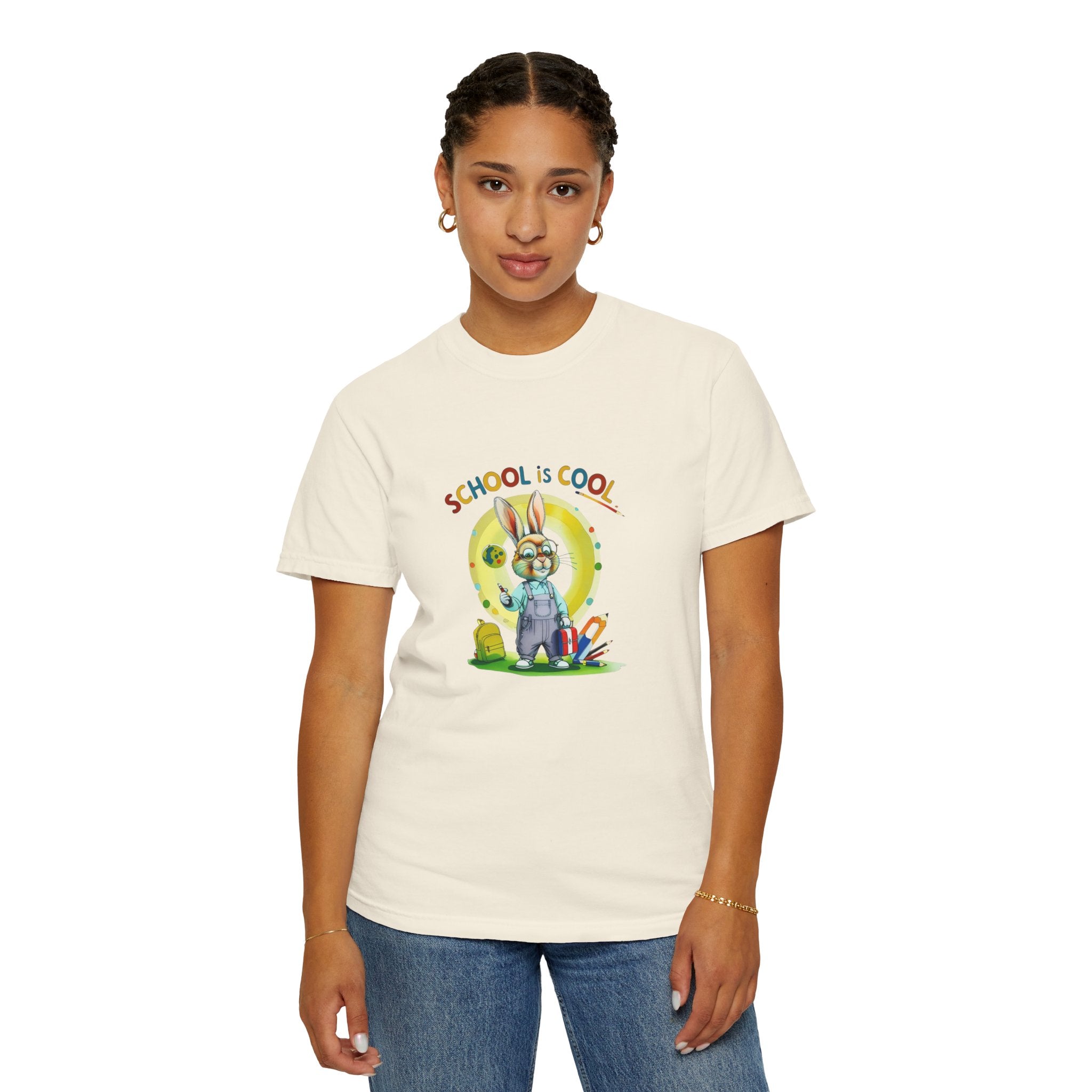 School is Cool Unisex Garment-Dyed Tee