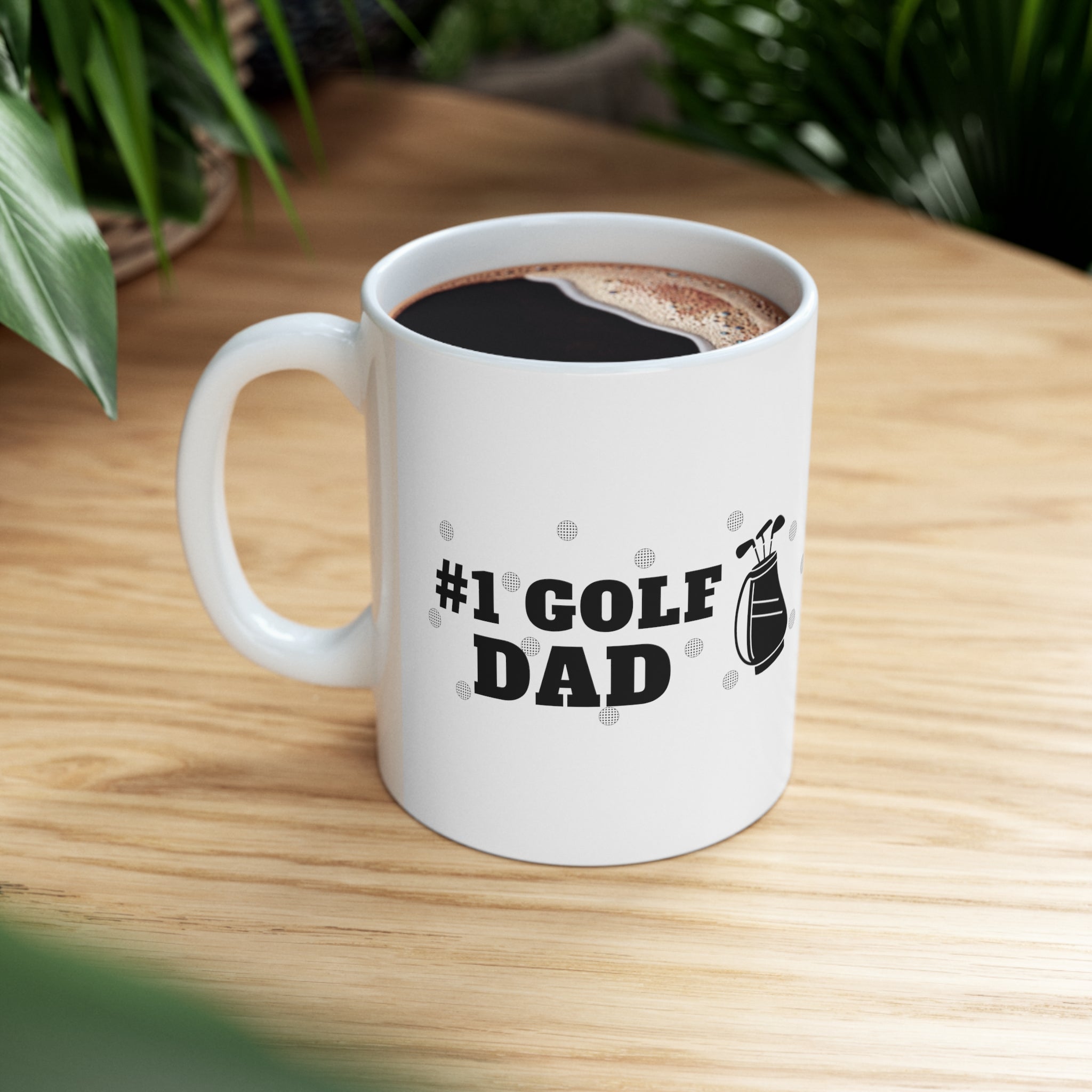 Happy Father's Day Golf Ceramic Mug 11oz