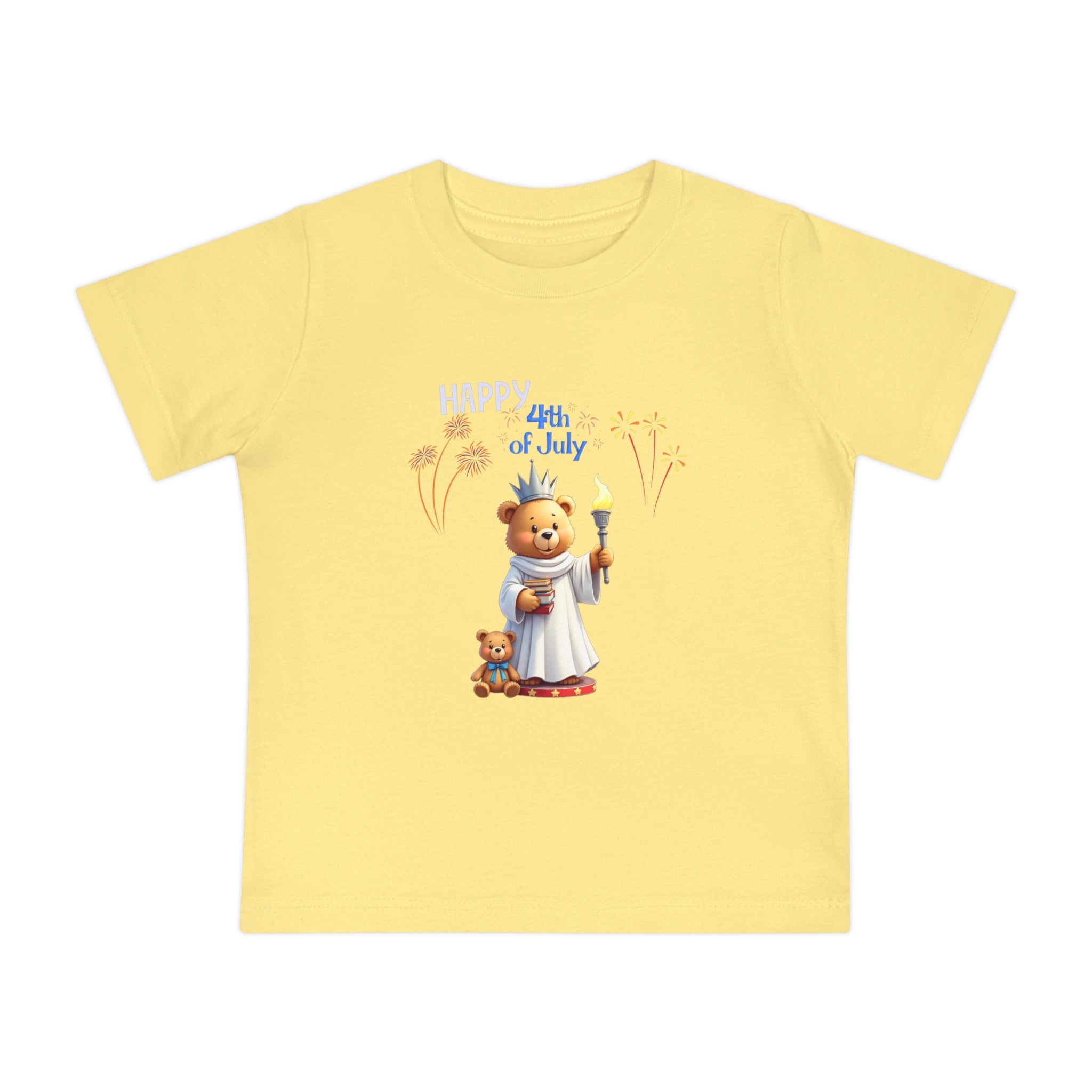 Lady Liberty Baby Short Sleeve Tee Shirt