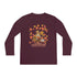 Gnome Happy Thanksgiving Youth Long Sleeve Competitor Tee