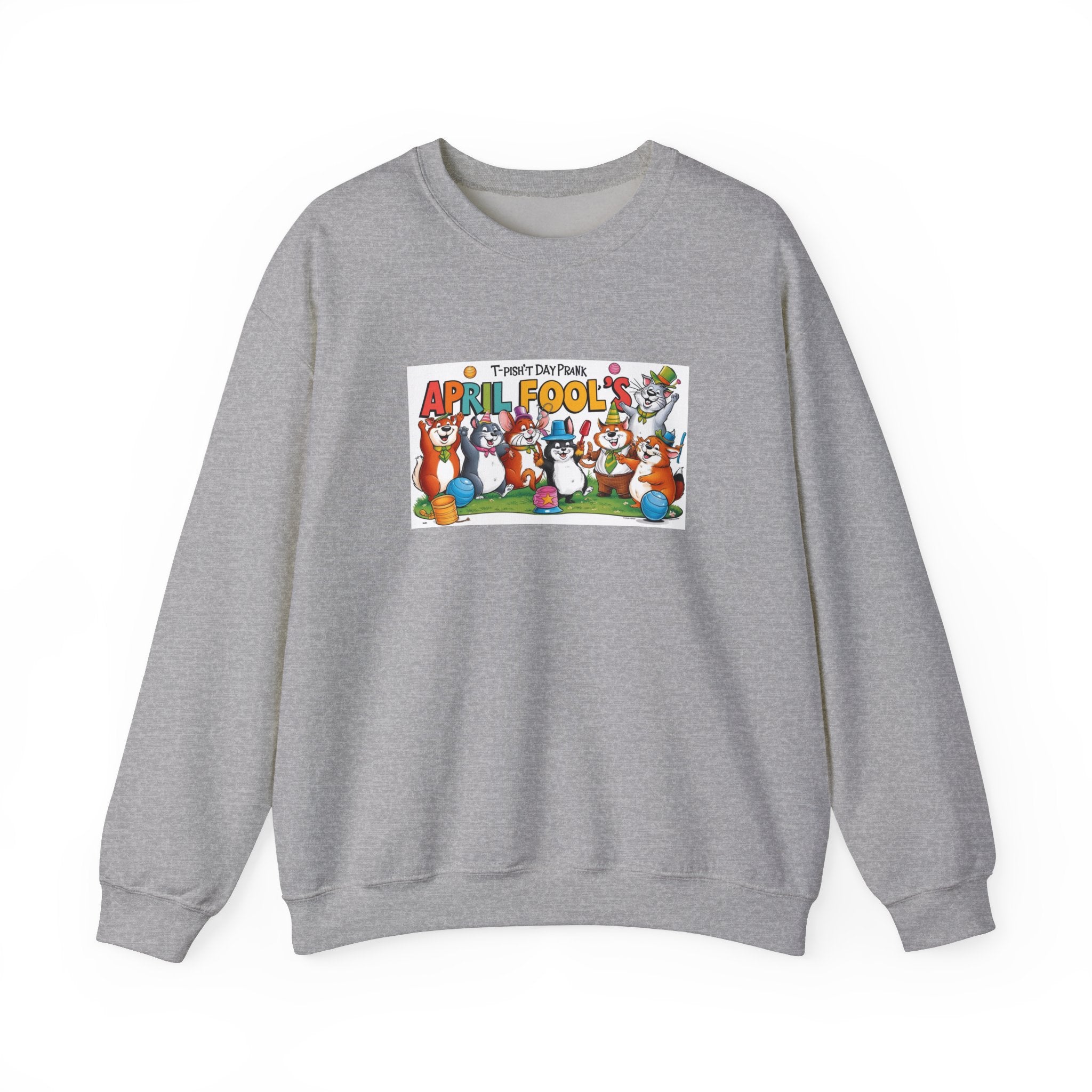 T-Pish'-T Day Prank Unisex Crewneck Sweatshirt