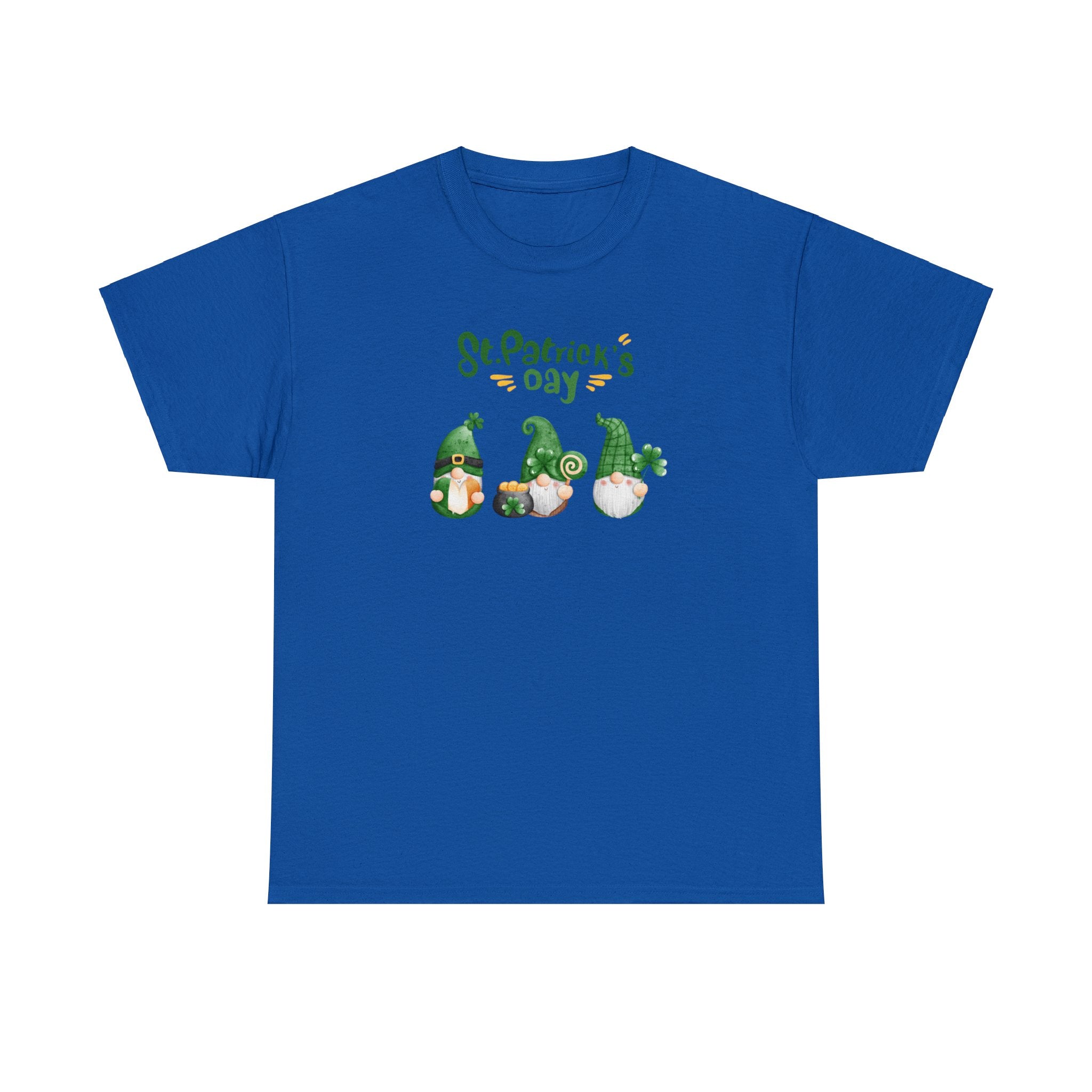 St. Patty's Day Gnome Unisex Heavy Cotton Tee