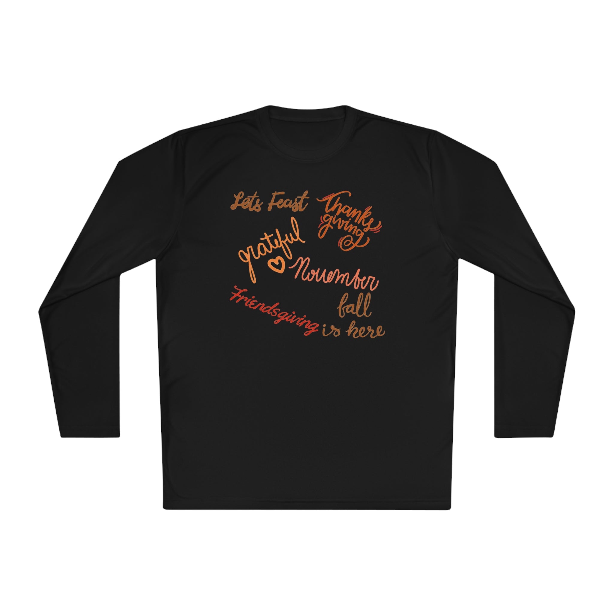 Thanksgiving Season Unisex Lightweight Long Sleeve Tee